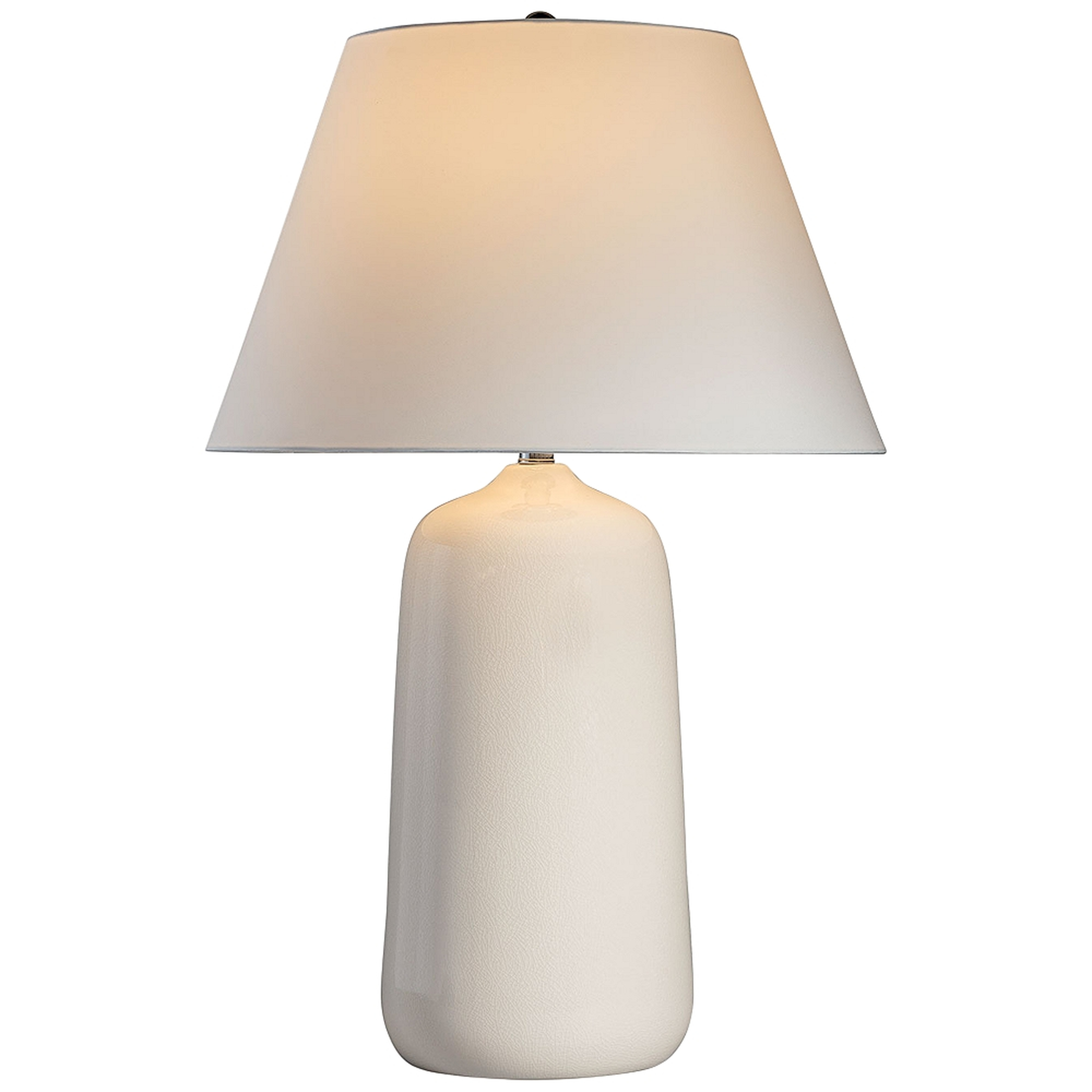 Port 68 Thomas Cream Crackle Porcelain Table Lamp - Style # 99K53 - Lamps Plus