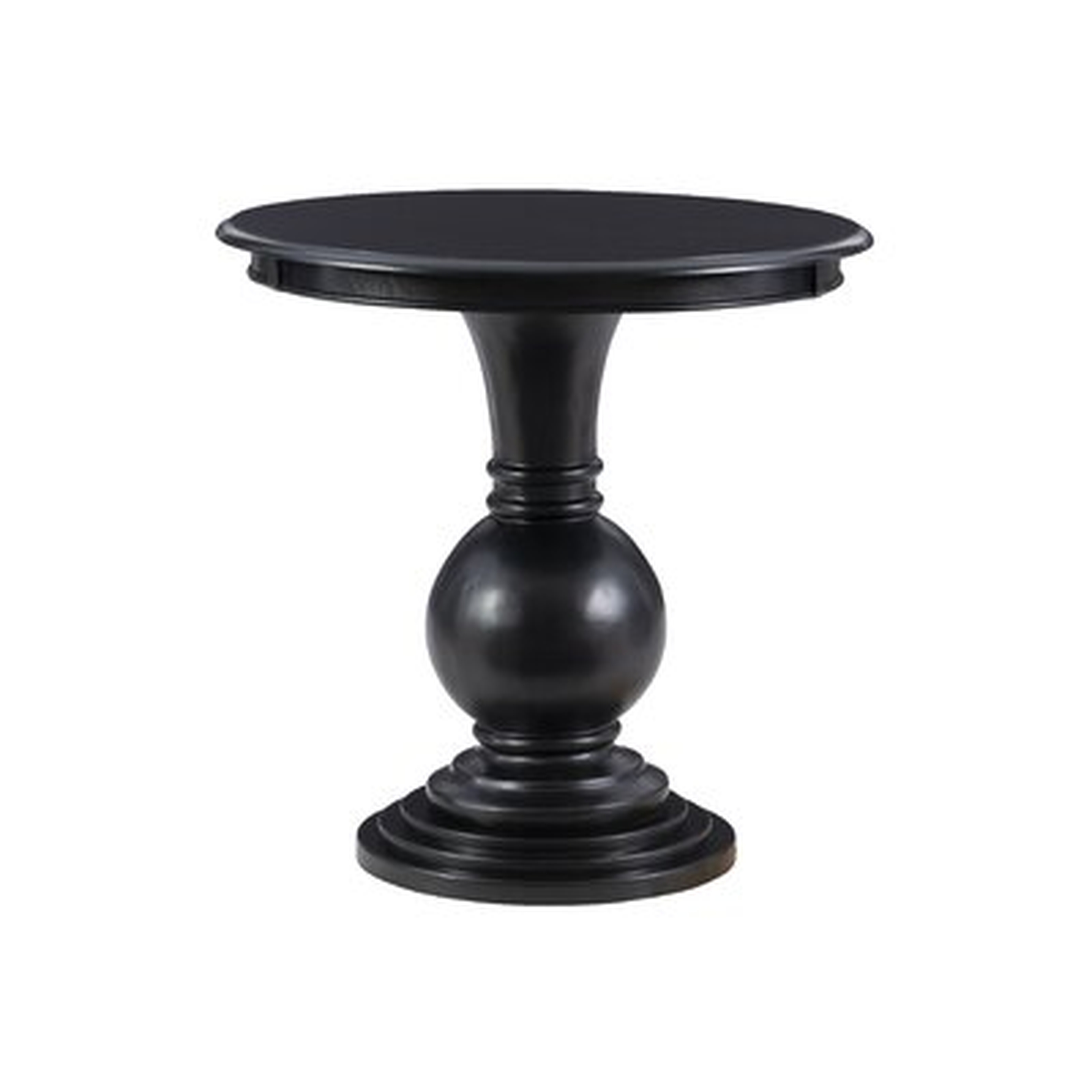 Aritzi Round Accent Table Black - Wayfair