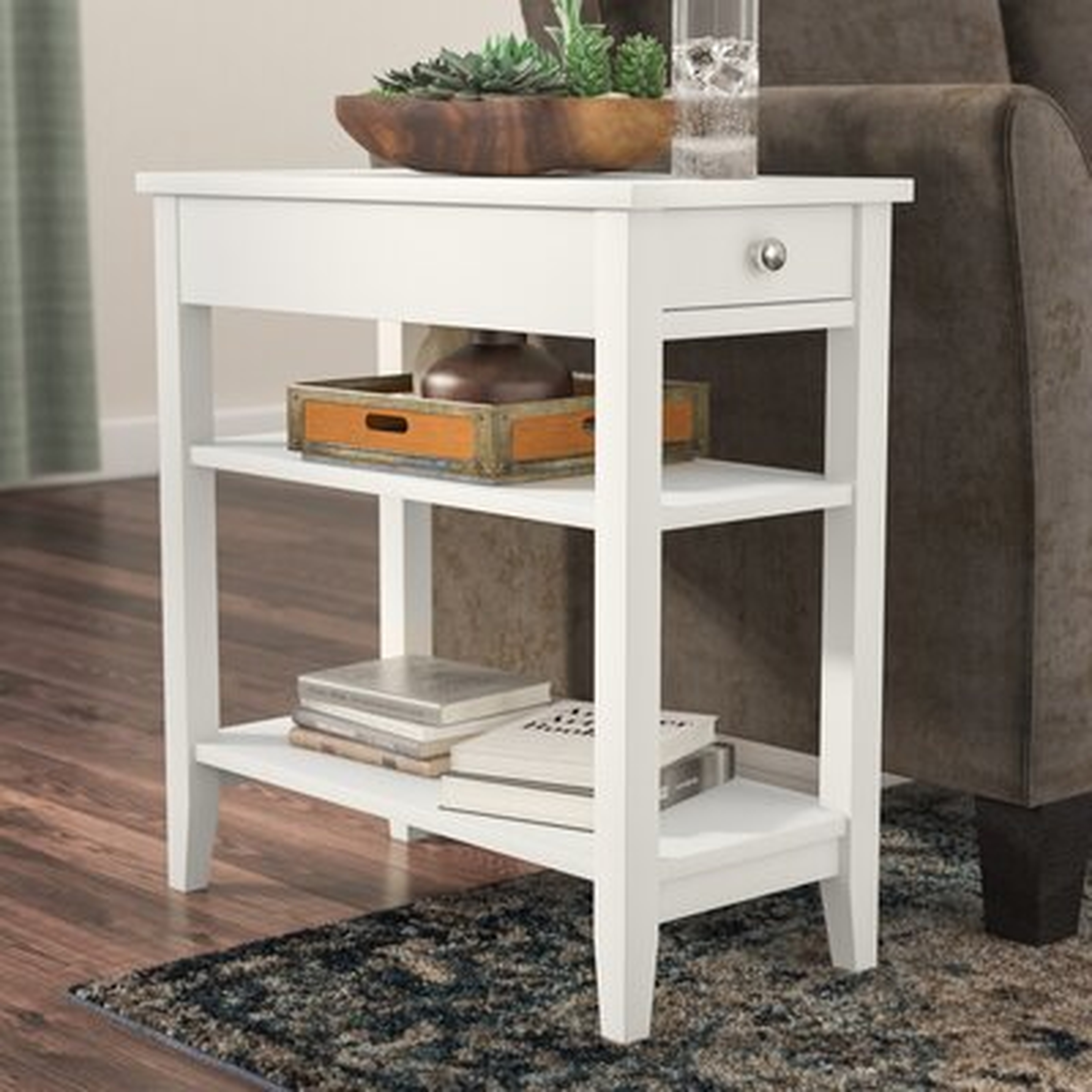 Inman End Table With Storage  - Wayfair