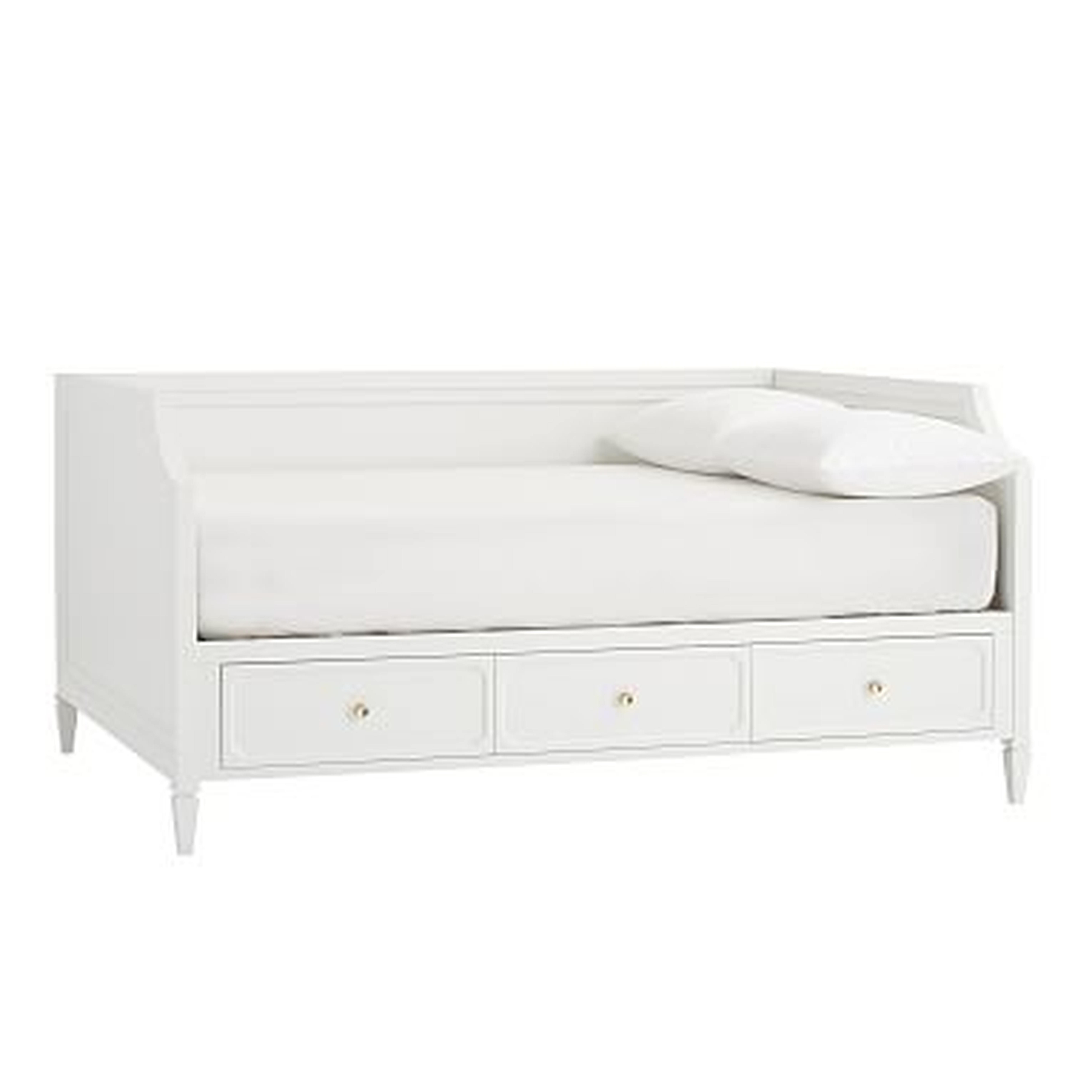 Auburn Storage Daybed, Full, Simply White - Pottery Barn Teen