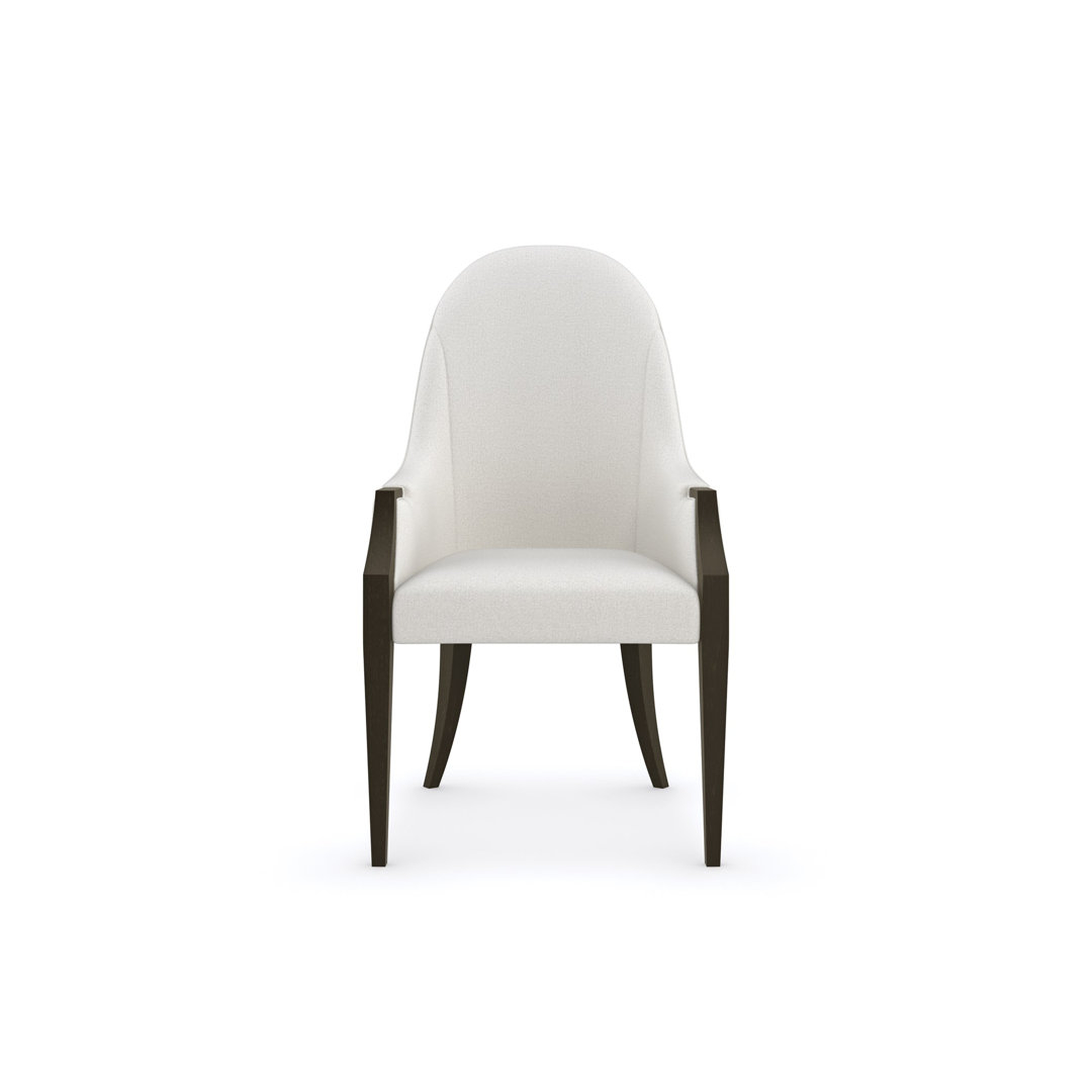 Caracole Classic Time To Dine Upholstered Arm Chair - Perigold