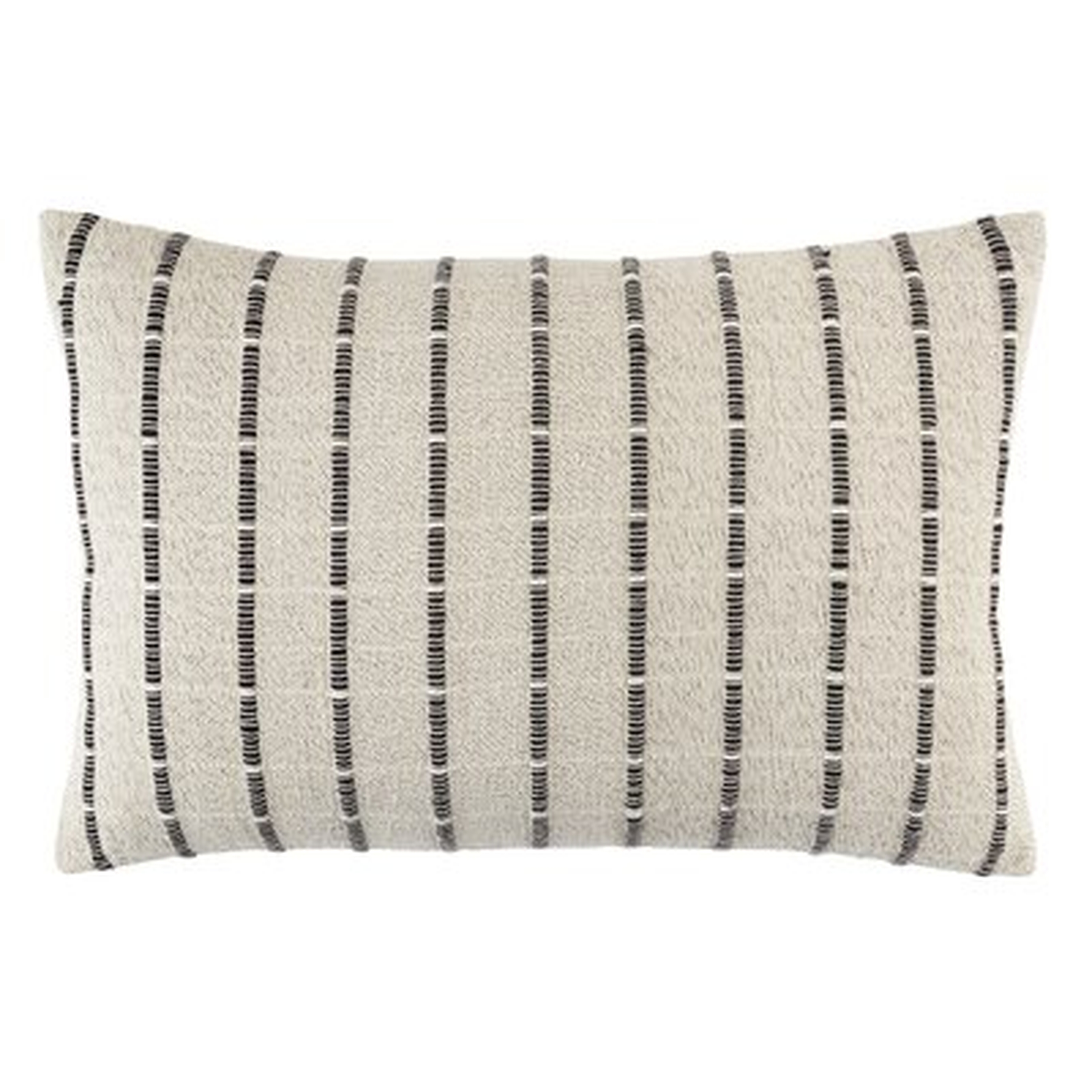 Woven Stripe Design Lumbar Pillow - Wayfair