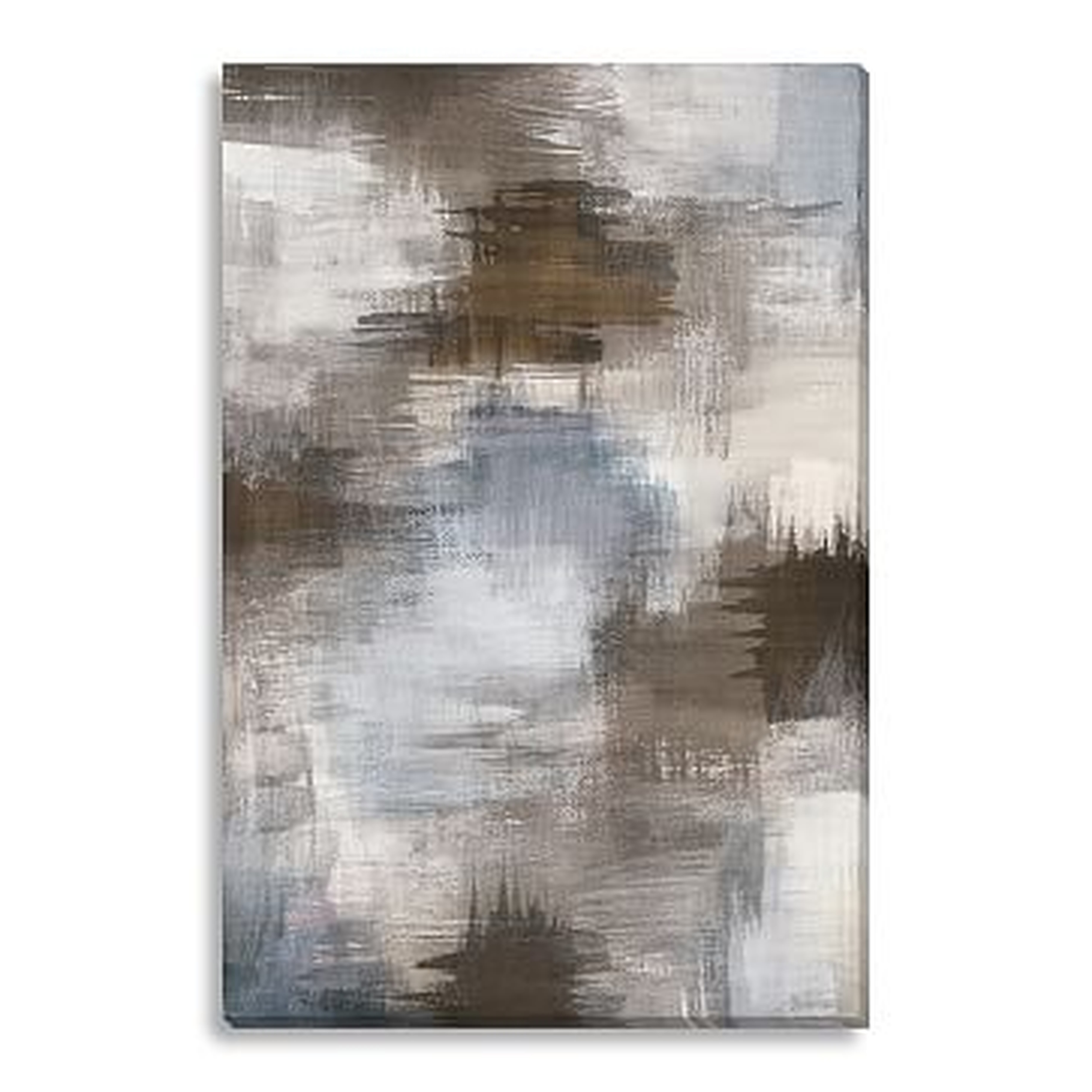 Canvas Print, Abstract Smudges, 24"x36" - West Elm