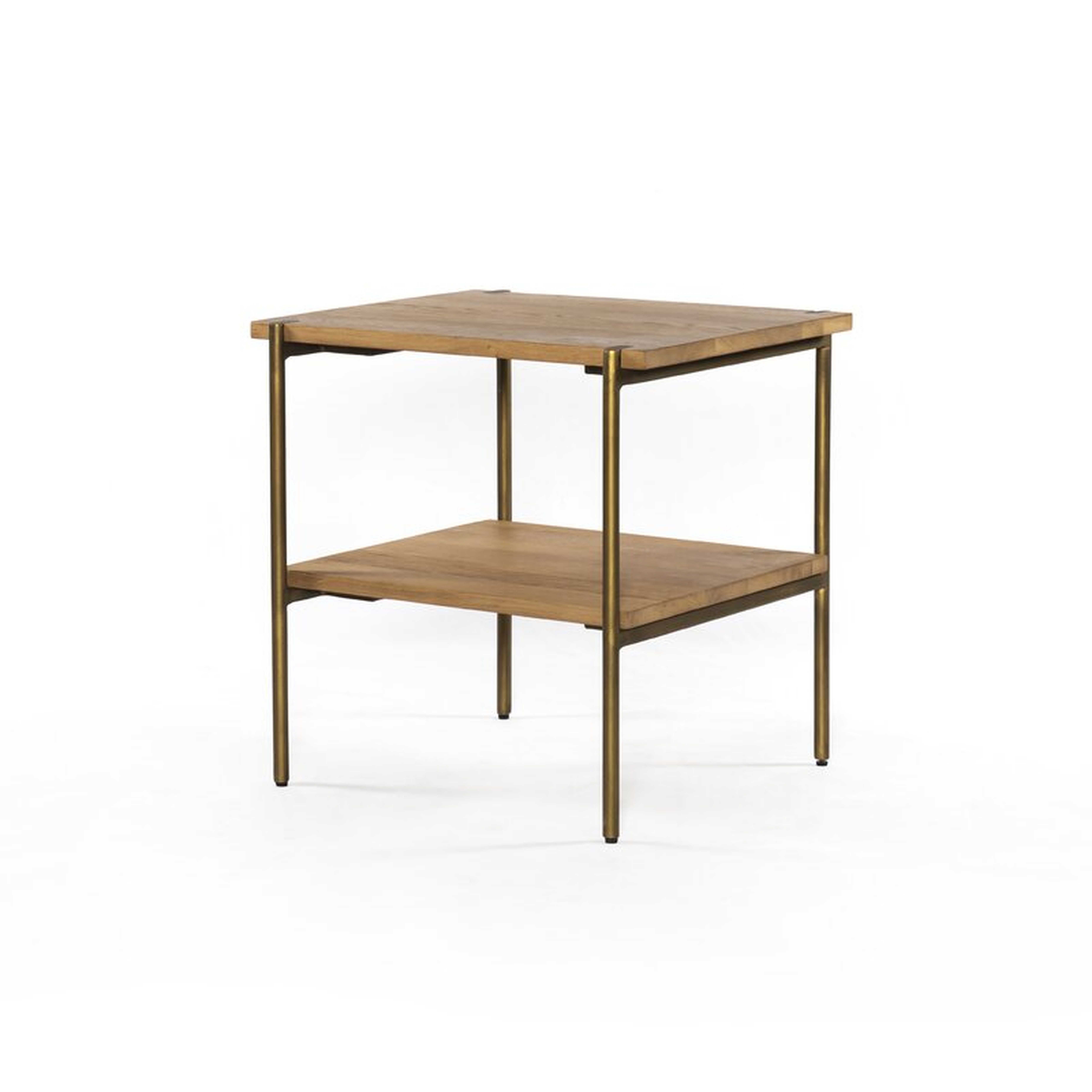 Four Hands Carlisle End Table with Storage - Perigold