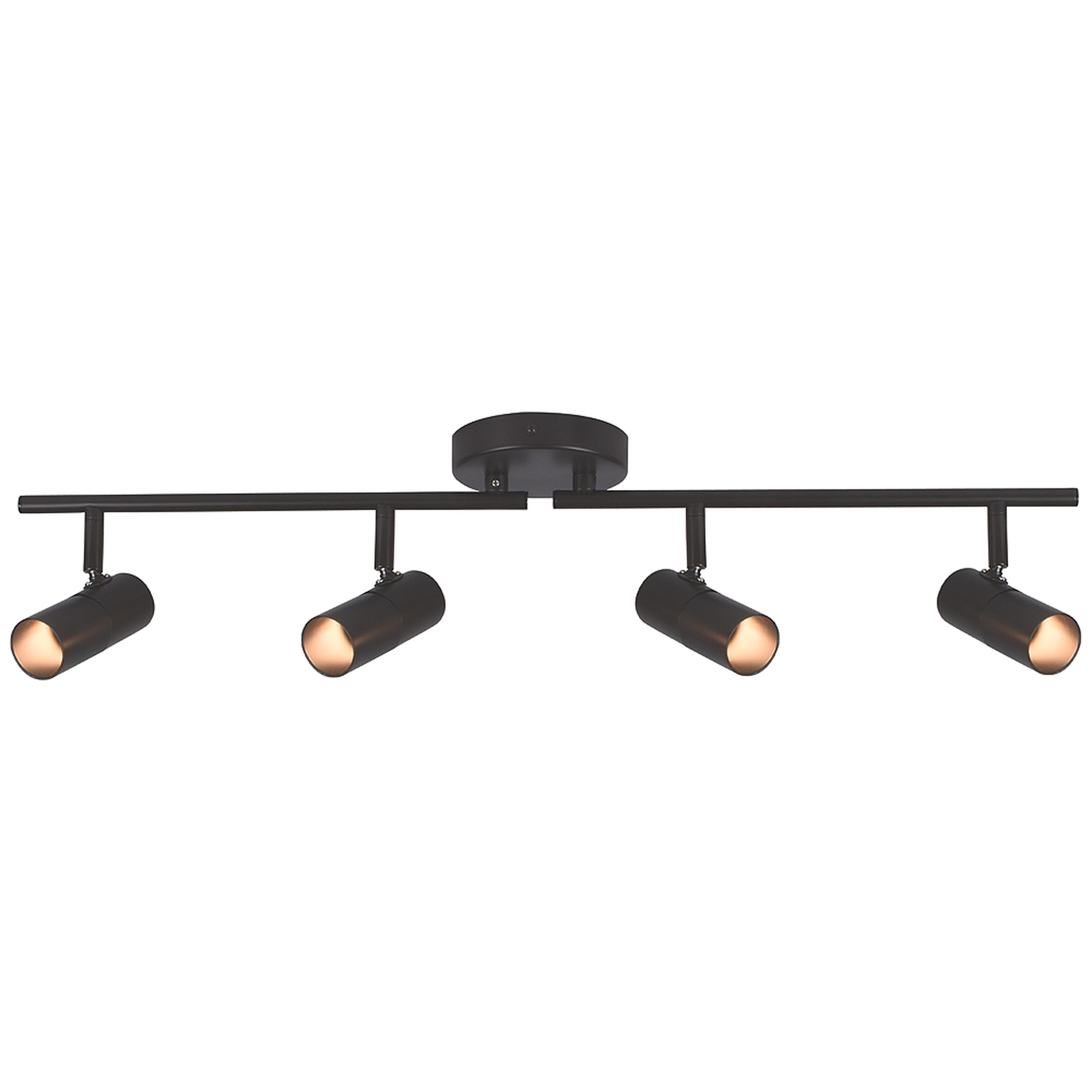 Pro Track Renee 4-Light Bronze LED Track Fixture - Style # 86W77 - Lamps Plus