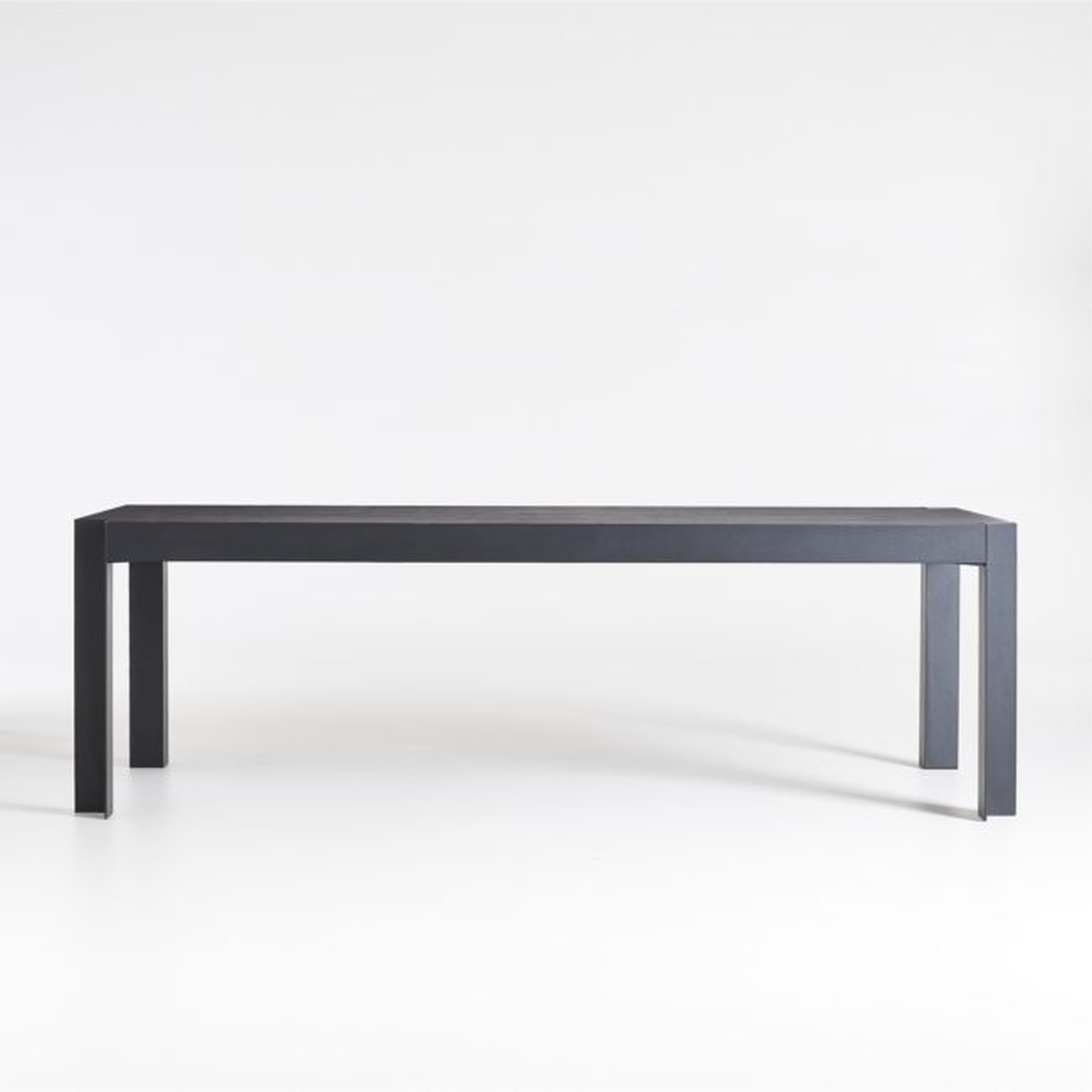 Stijl Black Wood Dining Table - Crate and Barrel