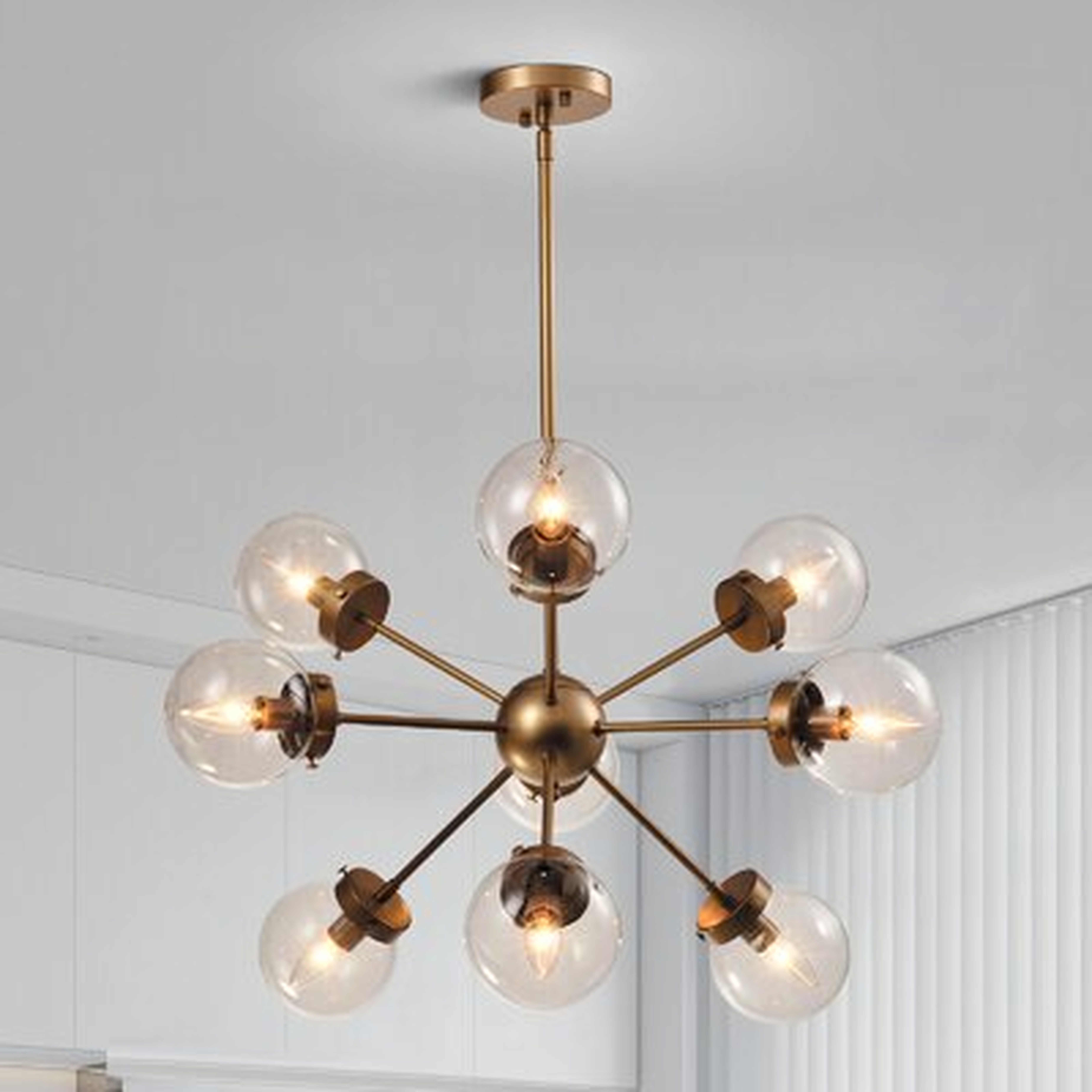 Luce 9 - Light Sputnik Sphere Chandelier - Wayfair