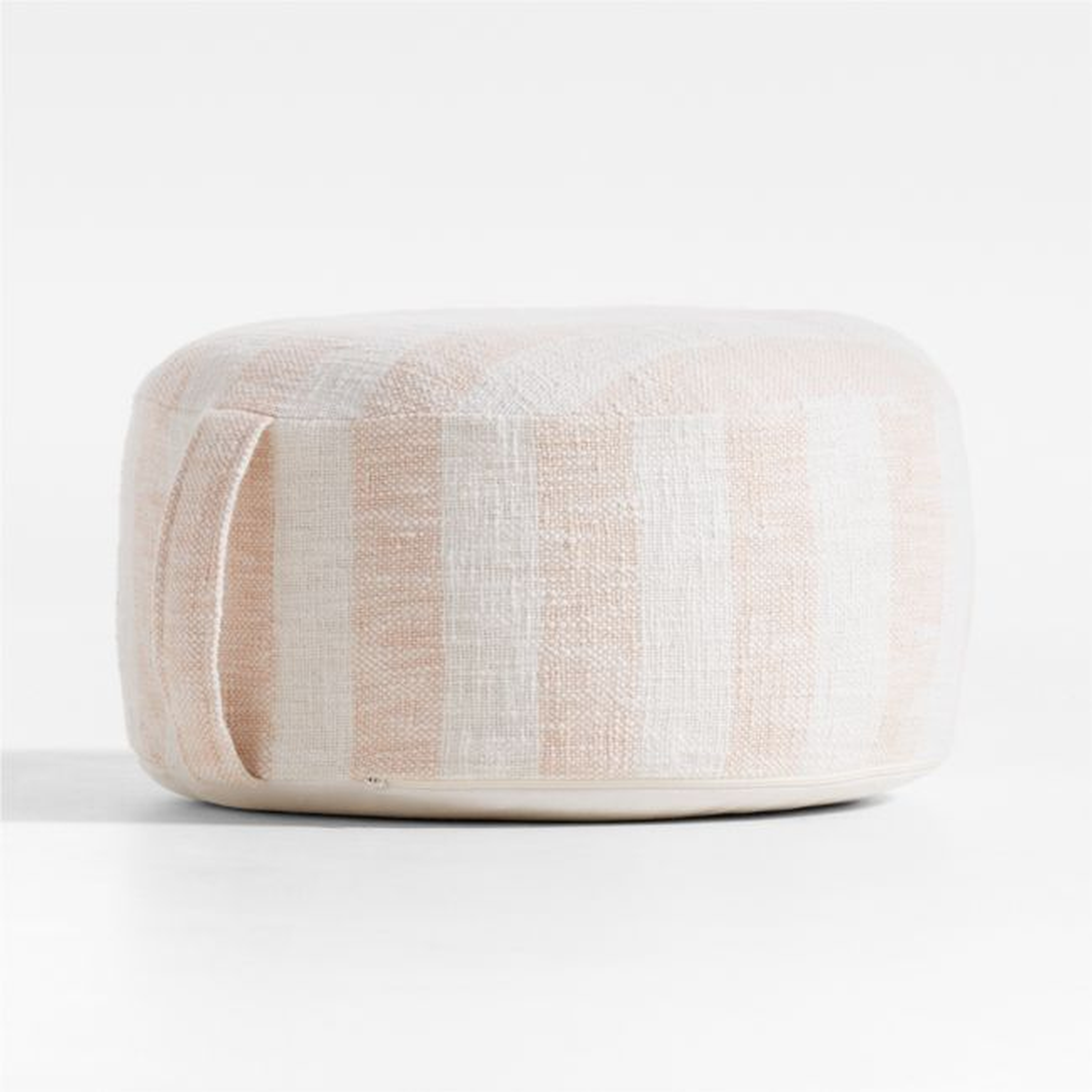 Cove Elegant Pink Striped Kids Floor Cushion - Crate & Kids