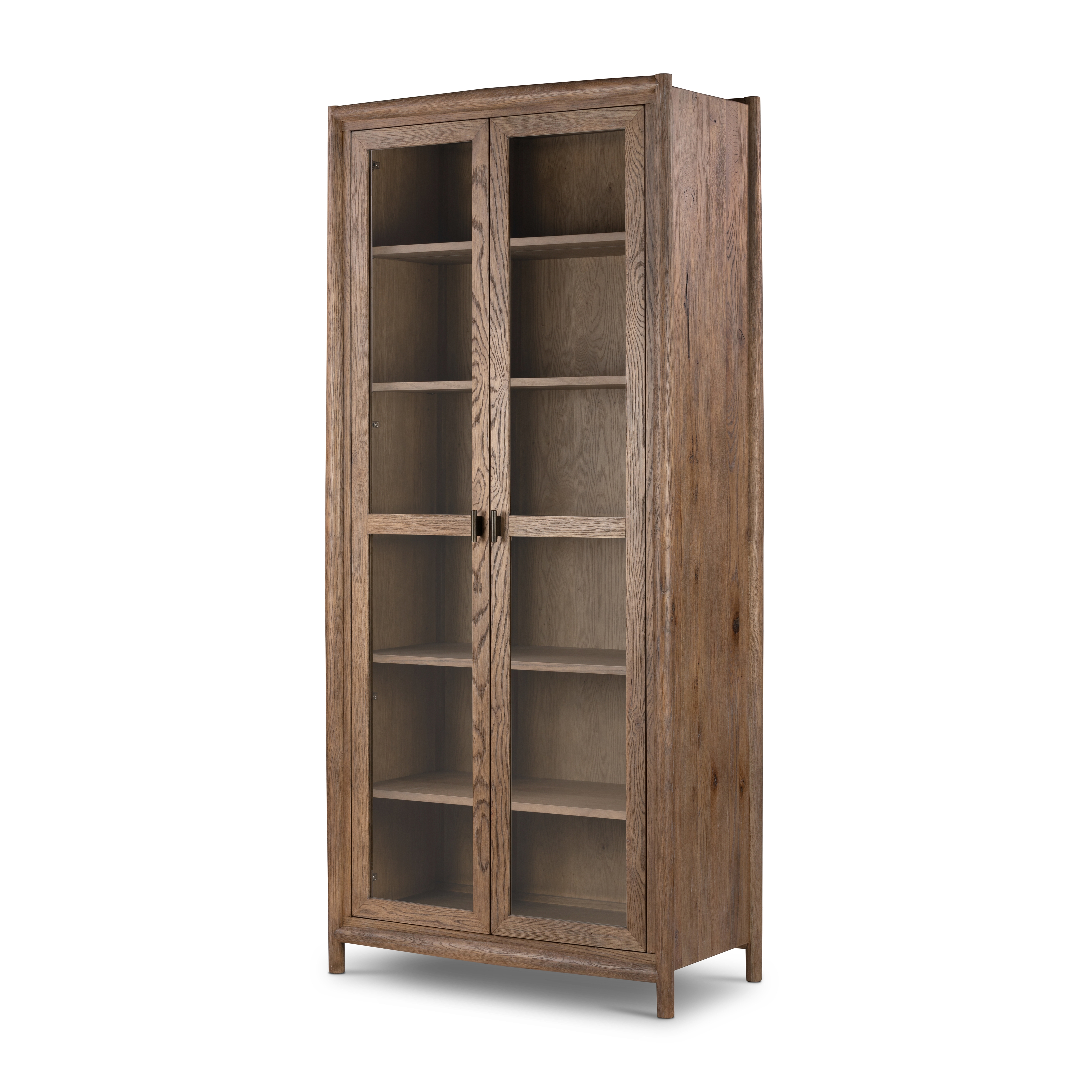 Glenview Cabinet-Weathered Oak - Four Hands