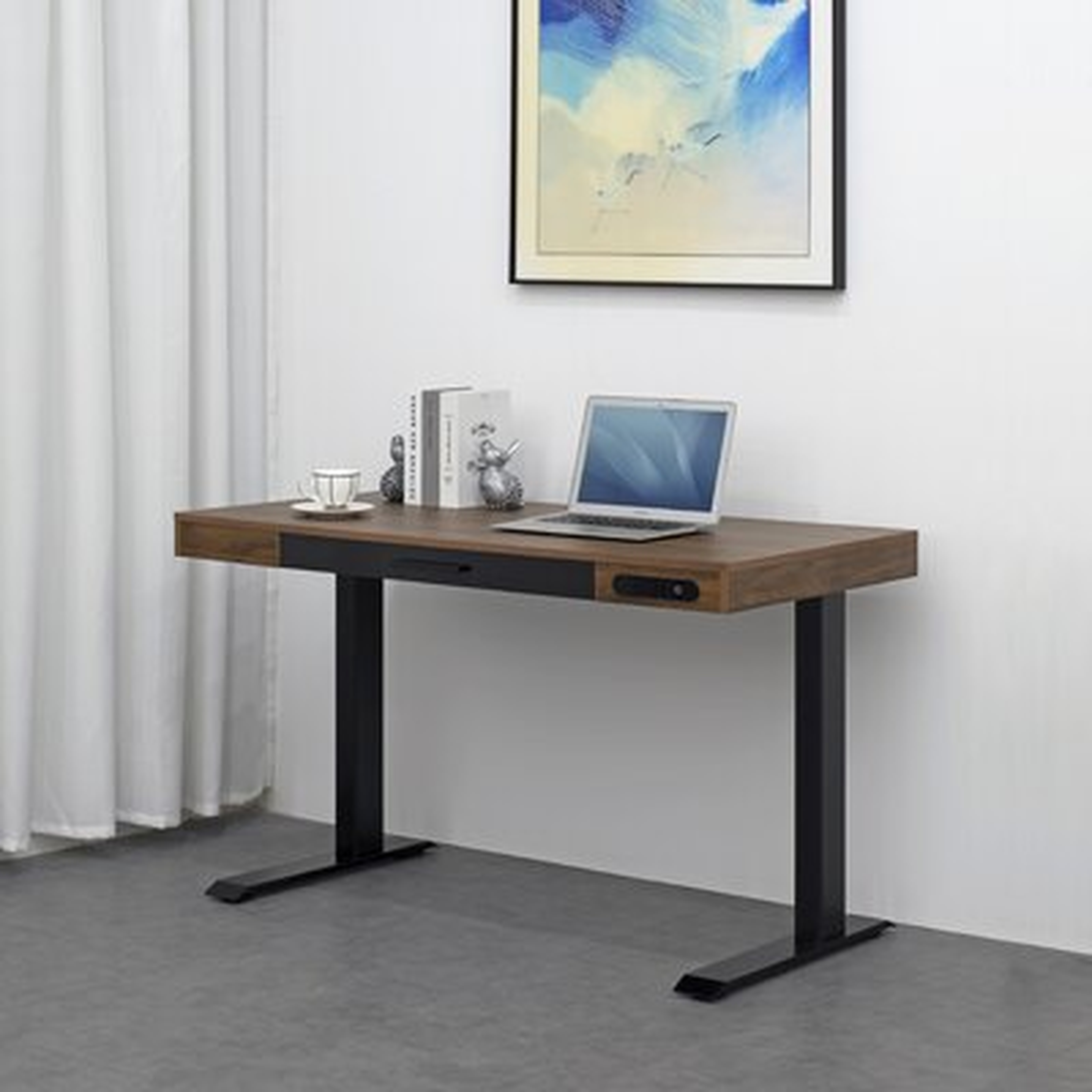 Oneonta Height Adjustable Standing Desk - Wayfair