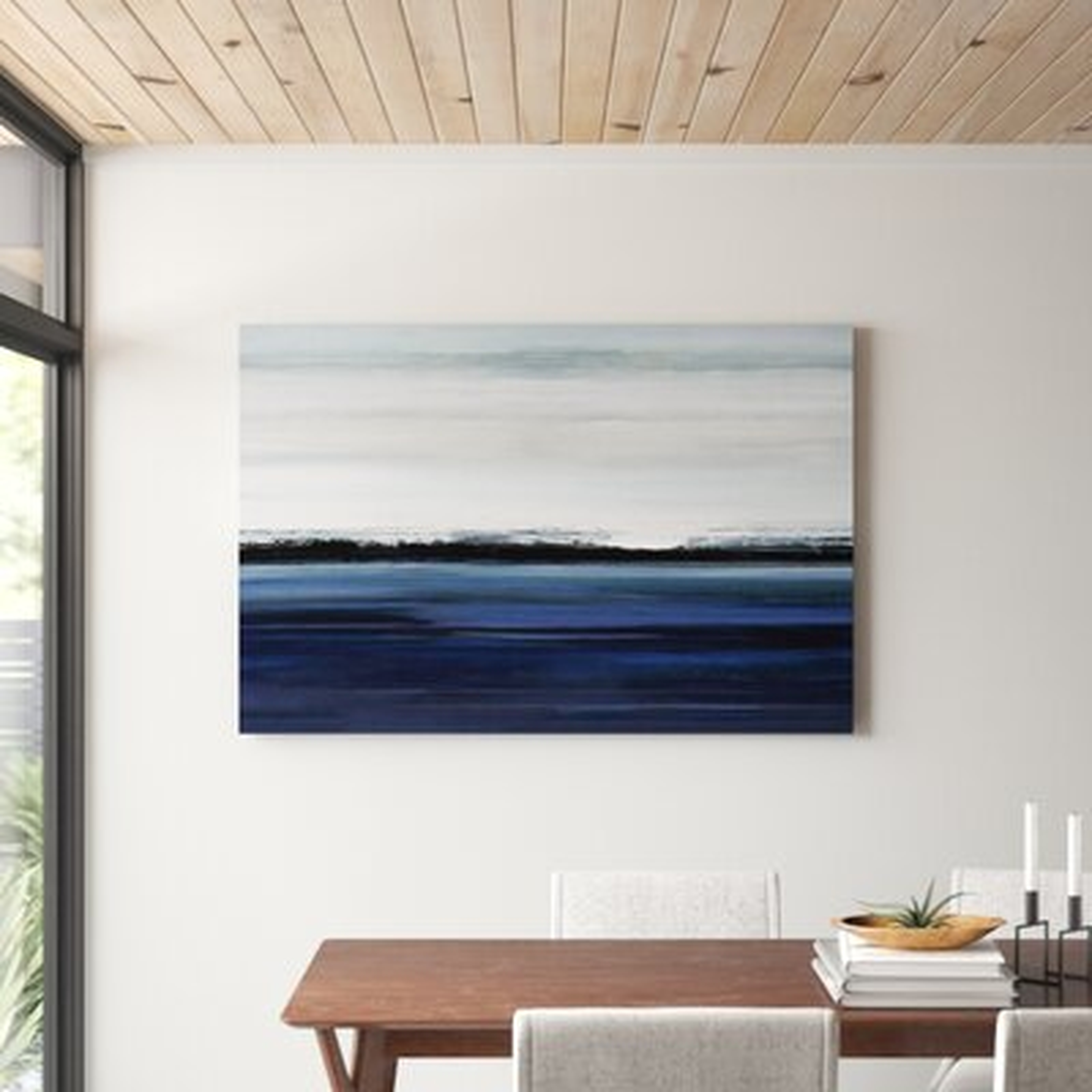 'At the Edge' Painting Print on Wrapped Canvas - AllModern