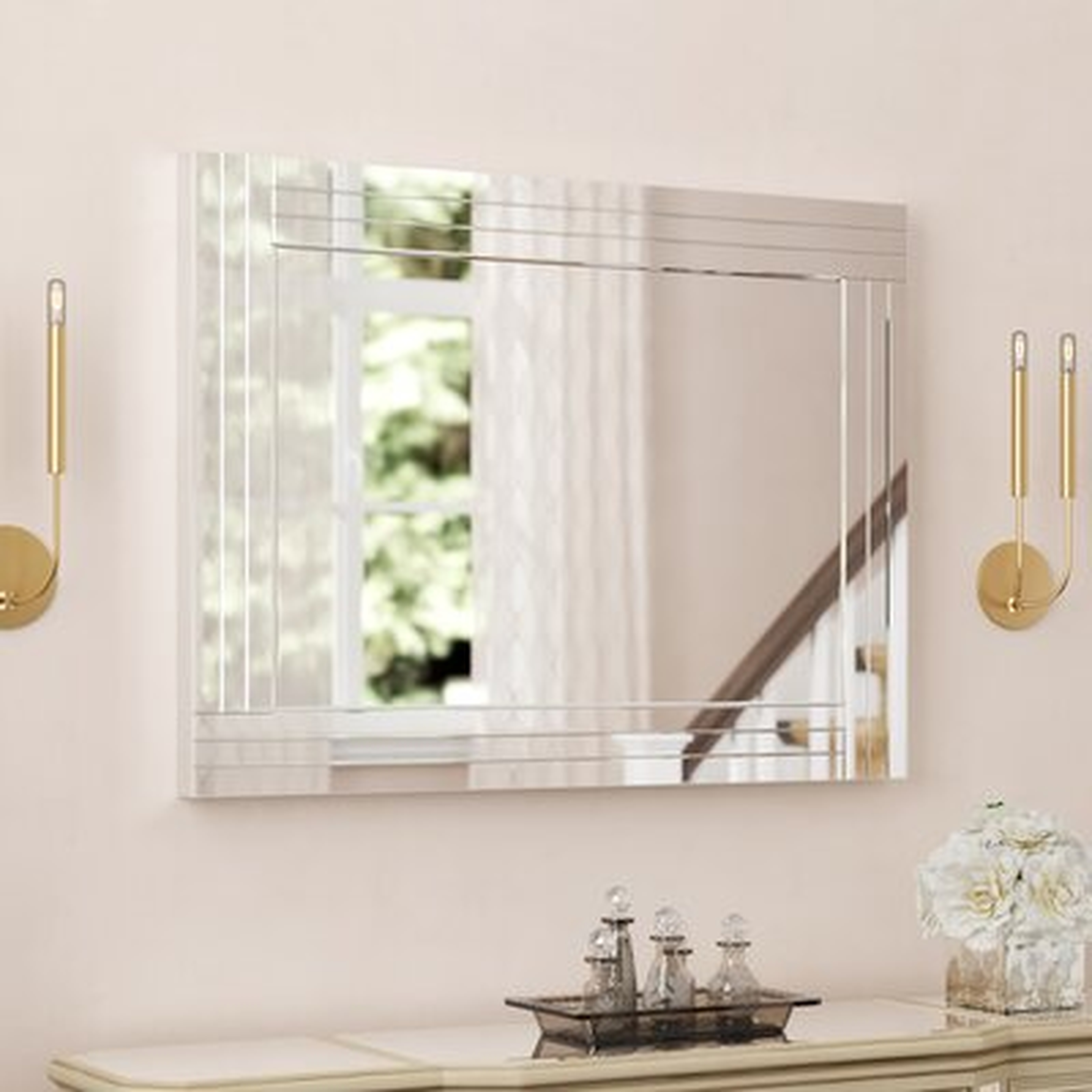 Mattie Modern & Contemporary Wall Mirror - Wayfair