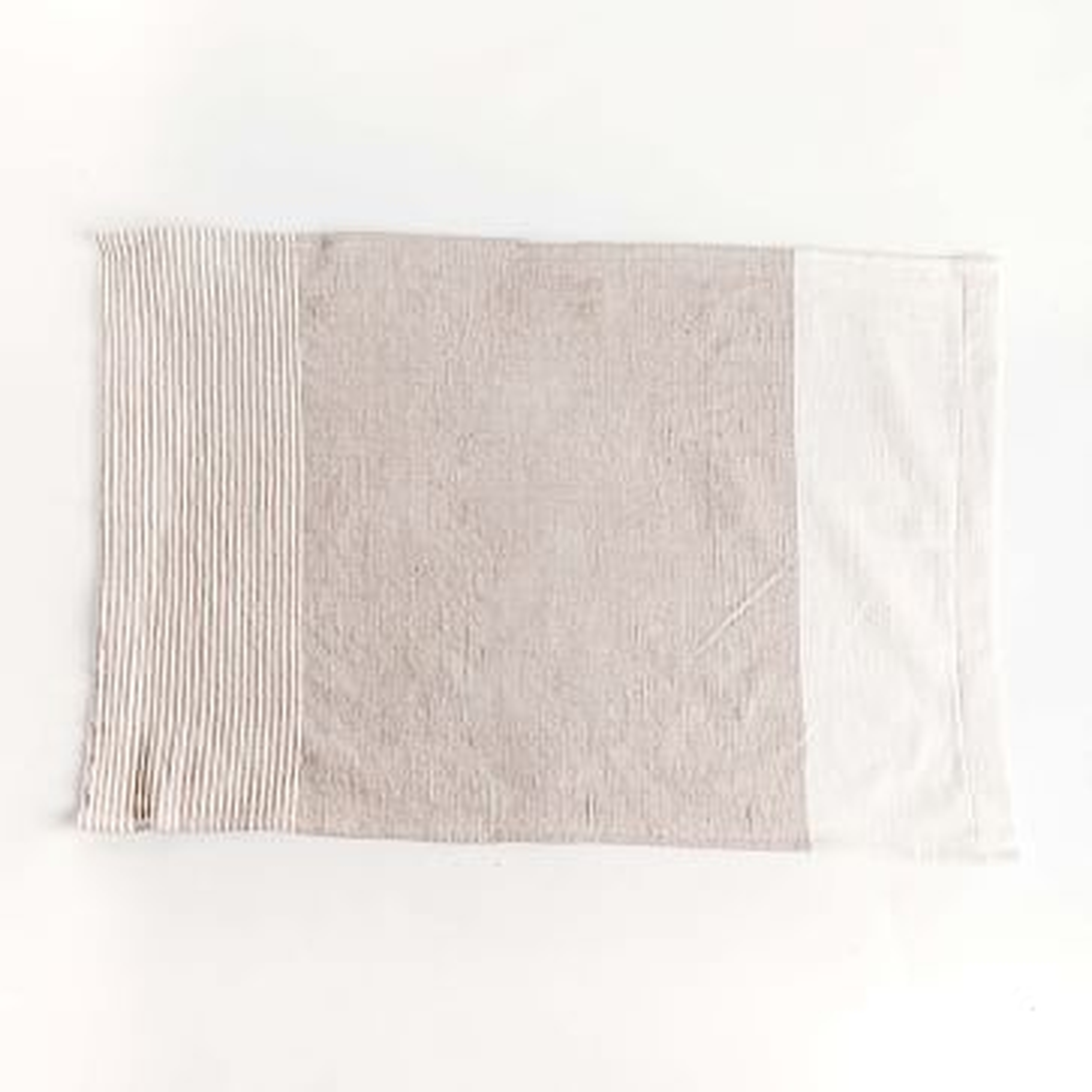 Chesapeake Handwoven Cotton Tea Towel Stone - West Elm