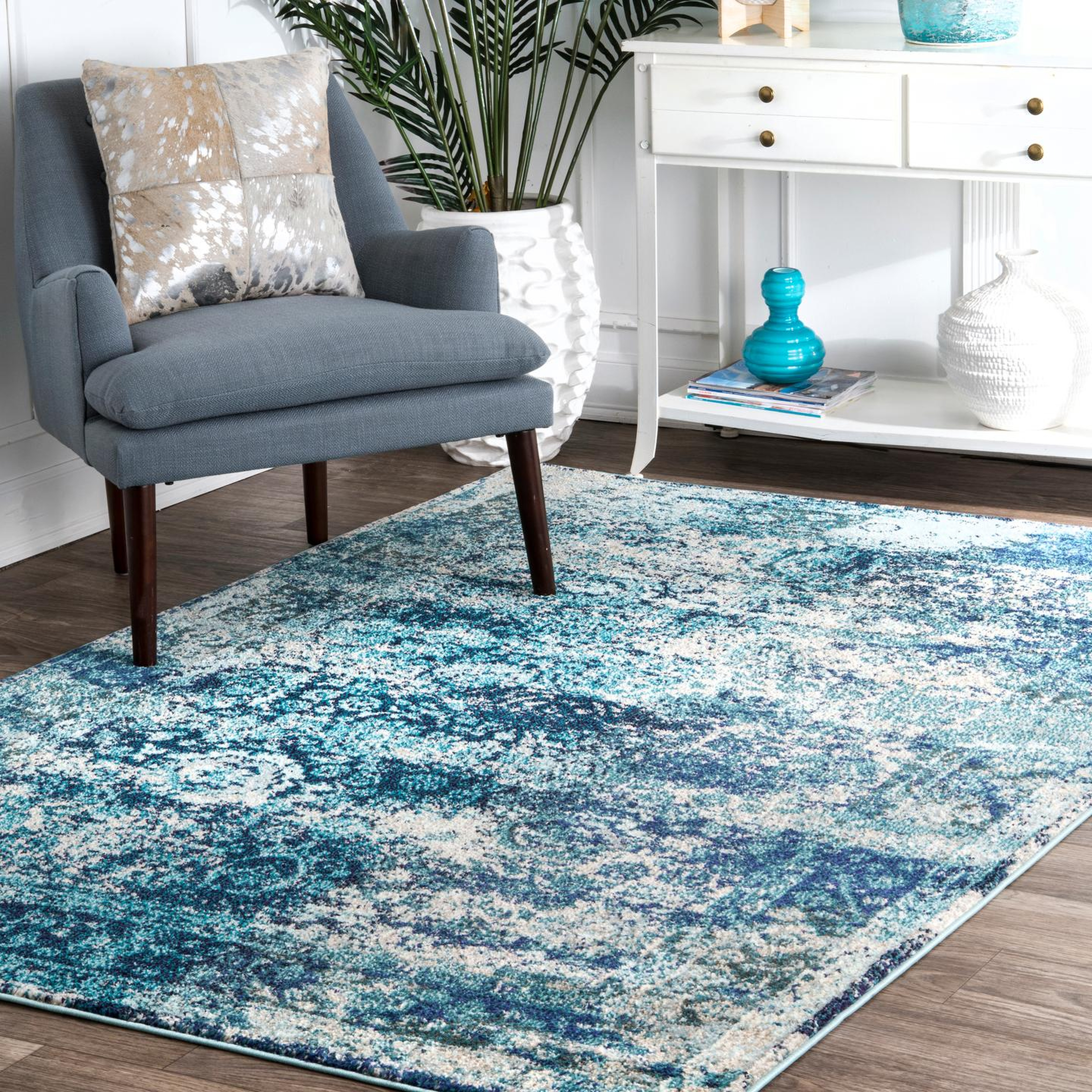 Vintage Shuler Area Rug - nuloom
