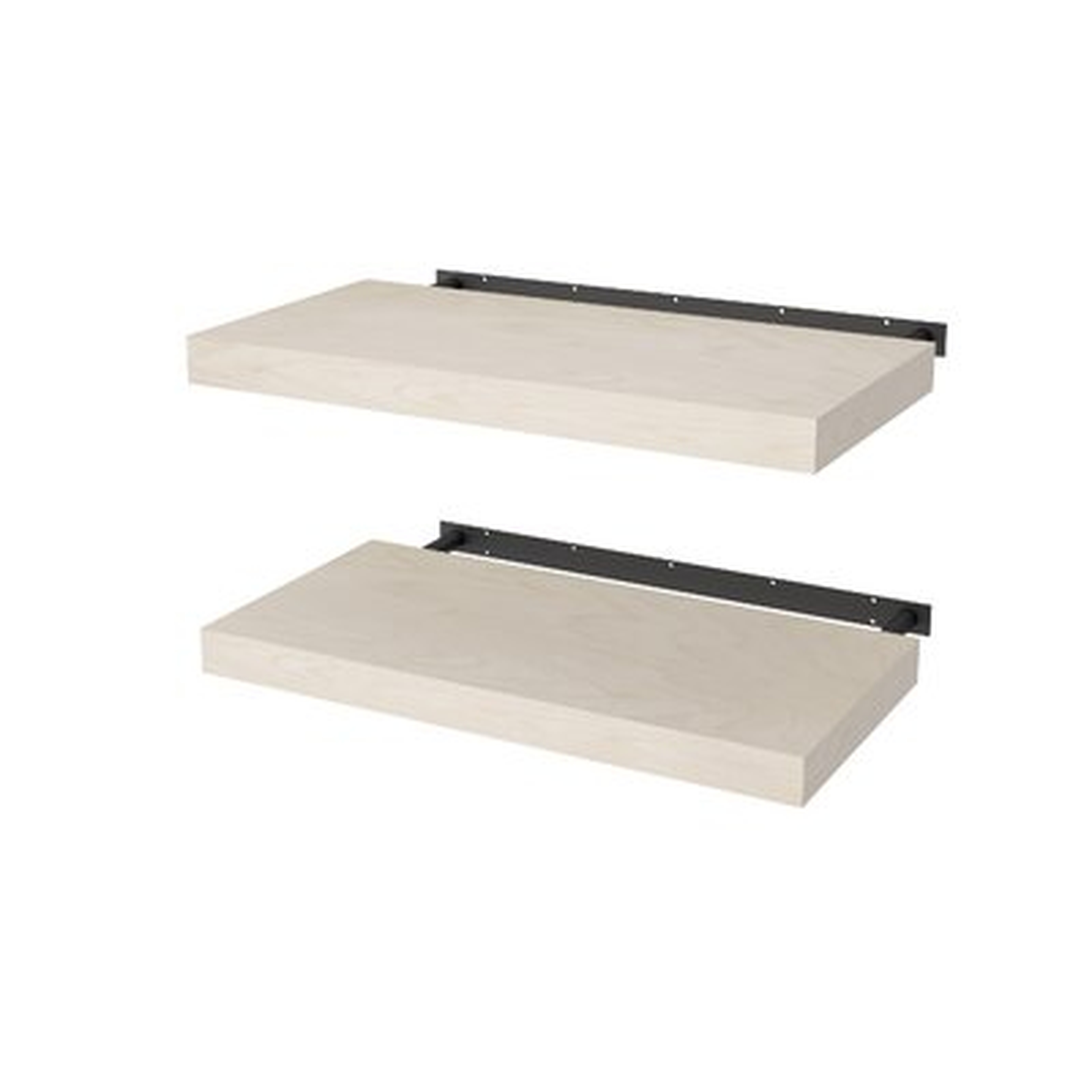 Ayvin High-Quality Lightweight 2 Piece Wall Shelf Set - Wayfair