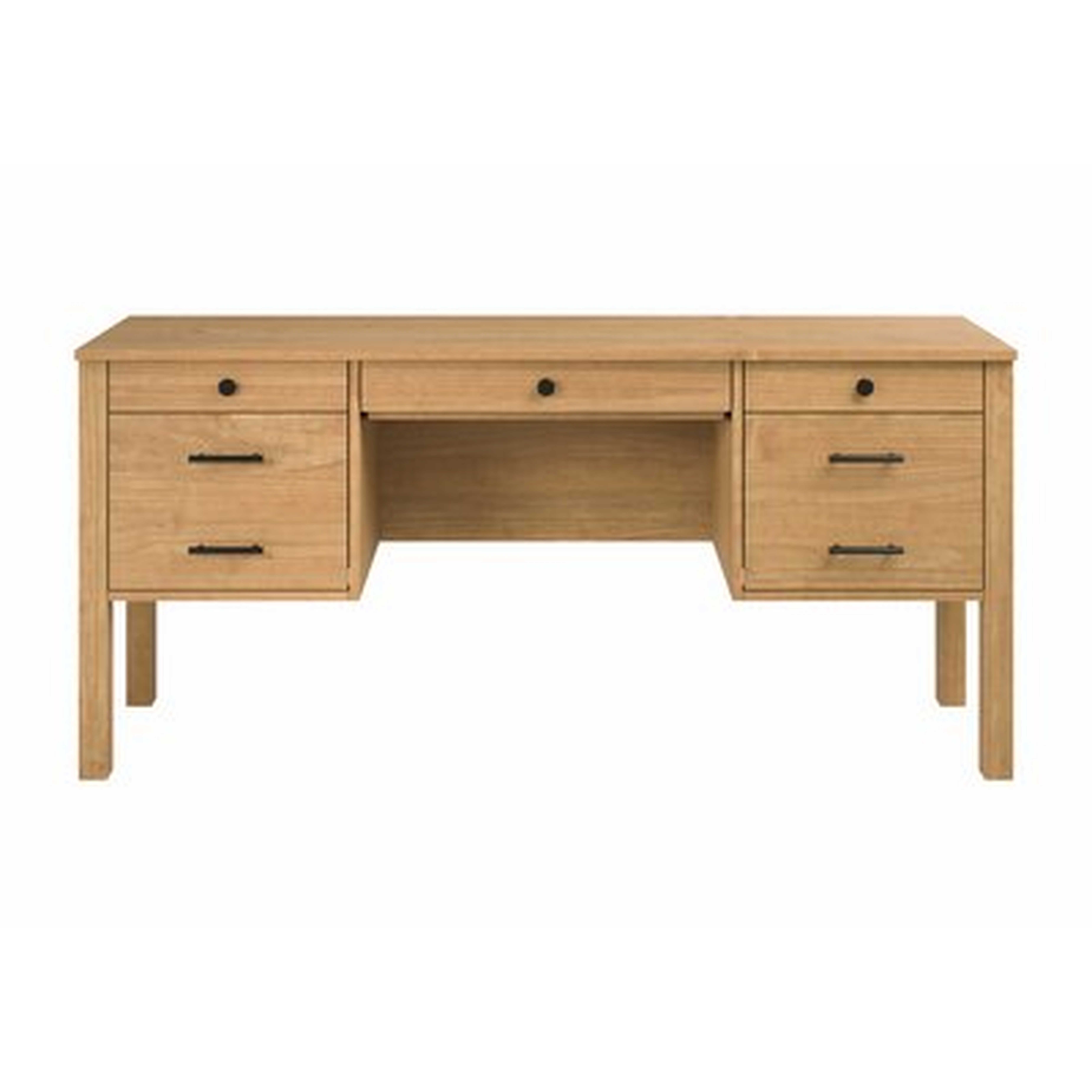 Sophia Solid Wood Executive Desk - Wayfair