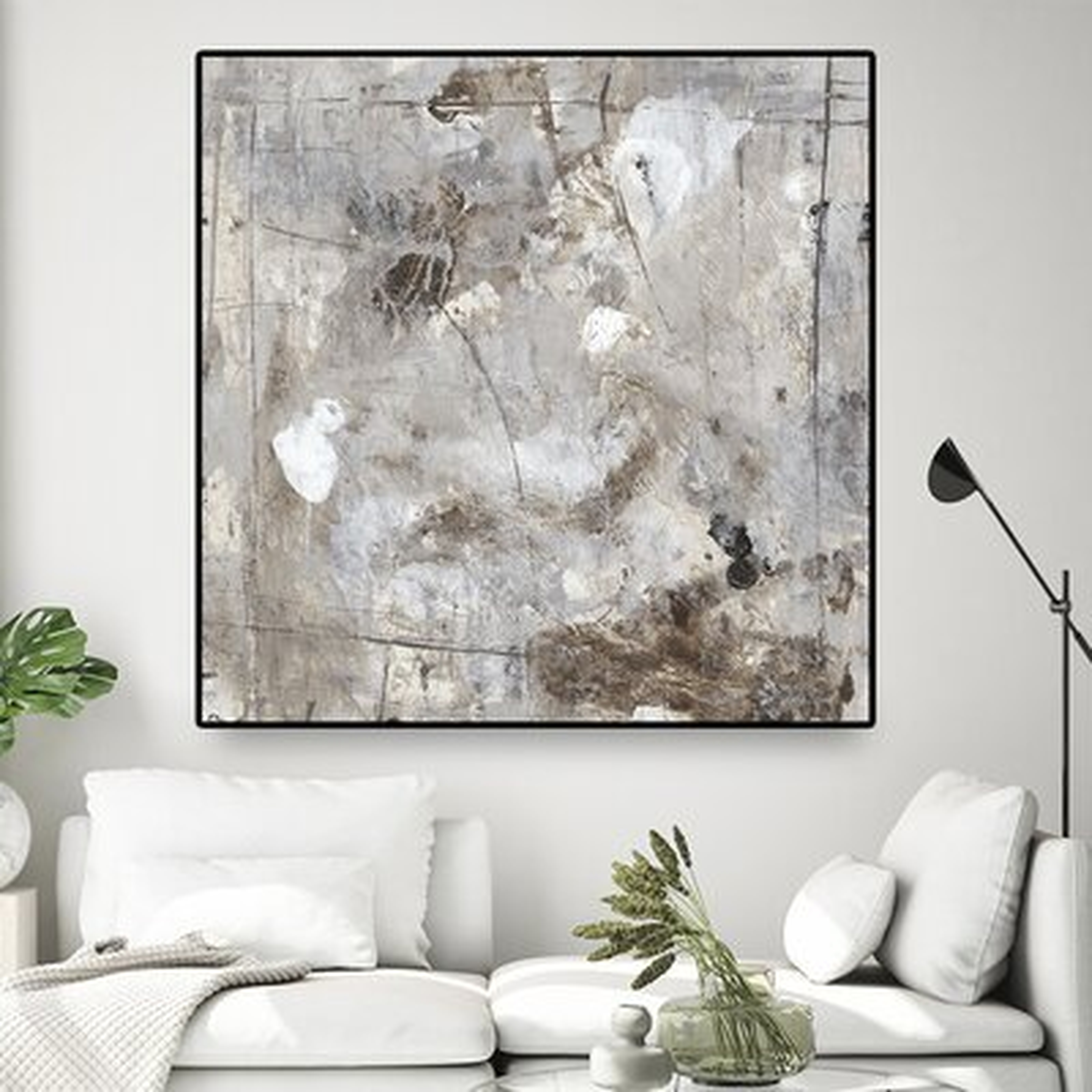 Neutral Jostle II by Timothy O' Toole - Floater Frame Print on Canvas - Wayfair