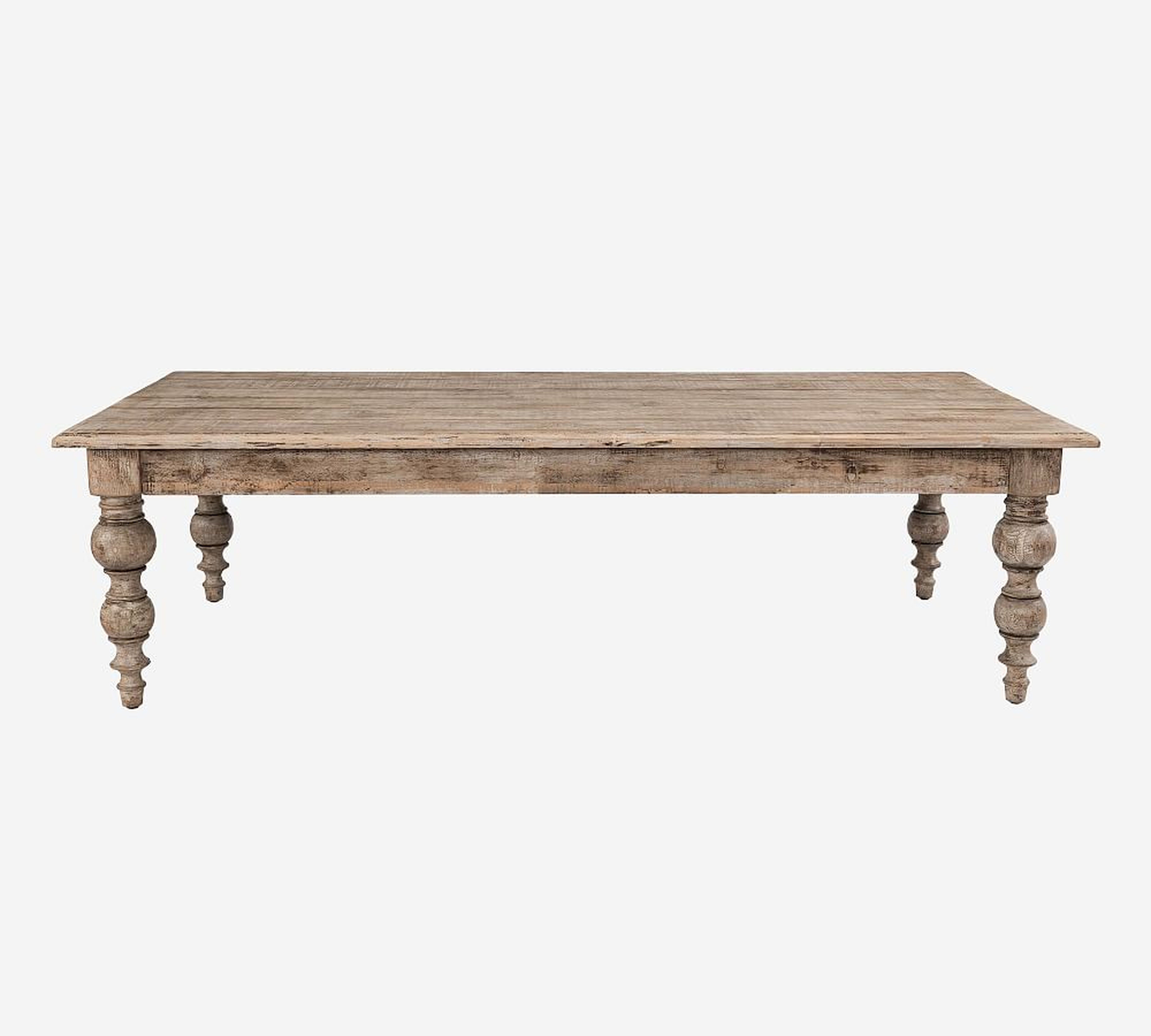 Bander 64" Rectangular Reclaimed Wood Coffee Table, Natural - Pottery Barn