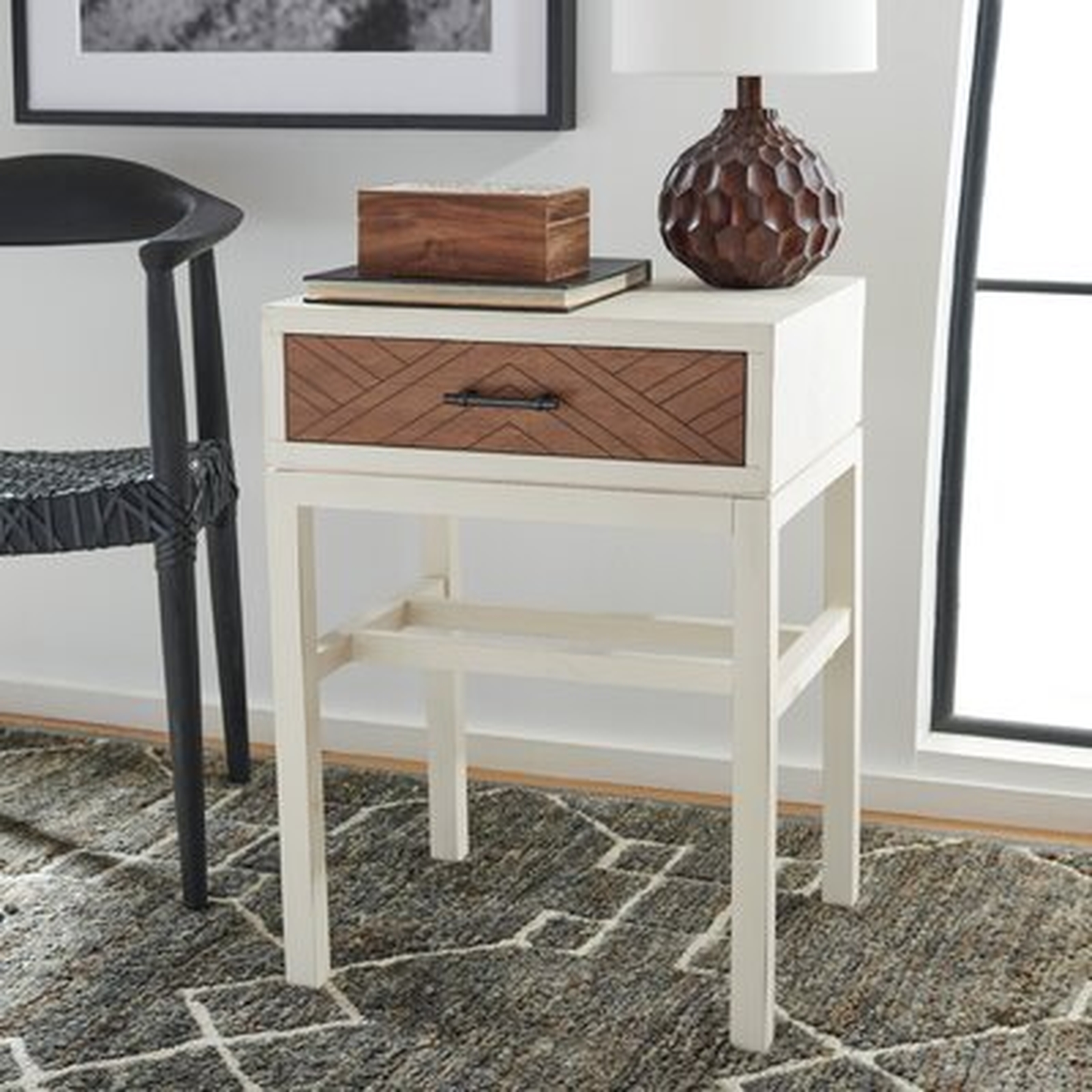 Aamina End Table with Storage - Wayfair