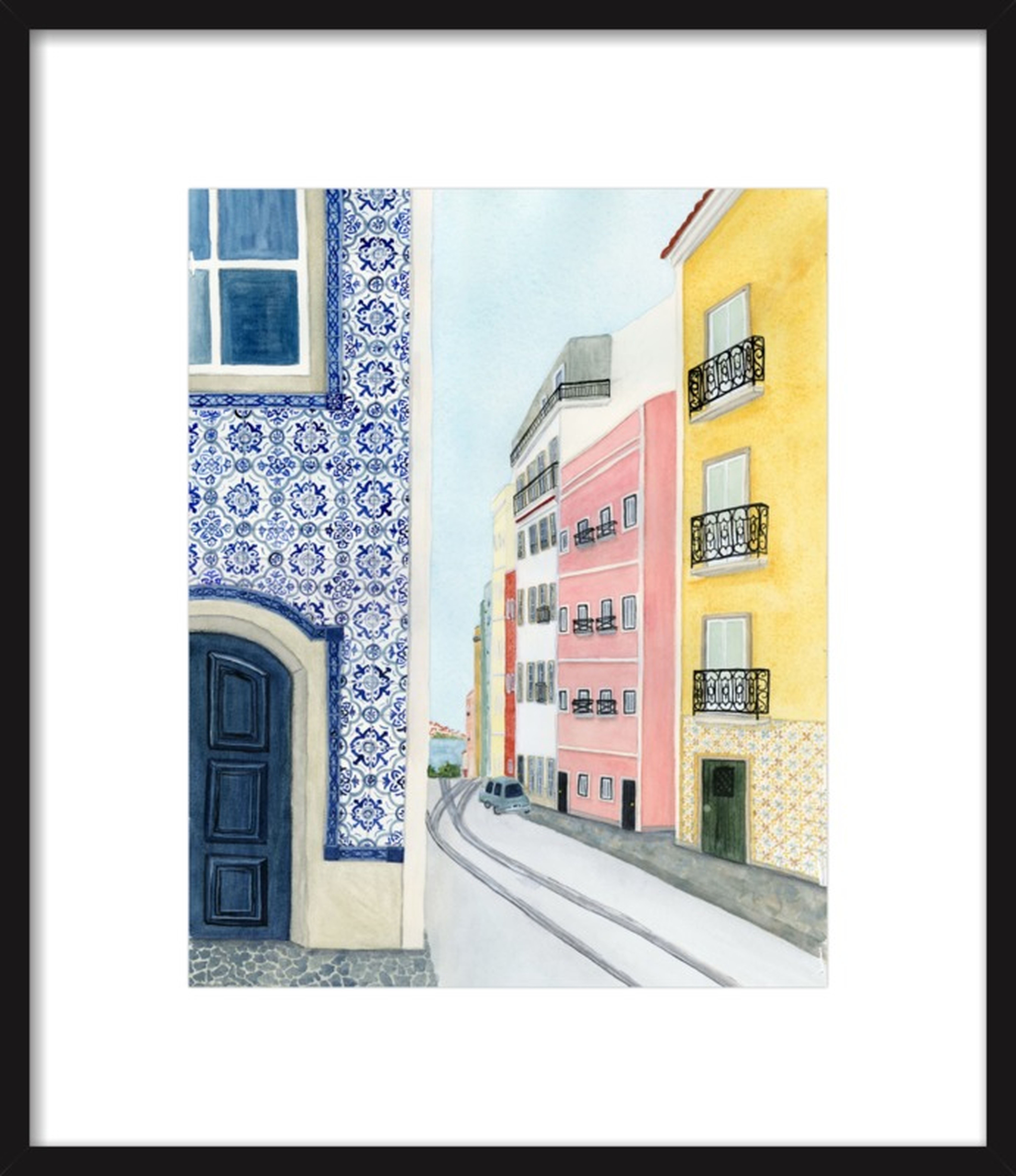 Lisbon by Kate Wong for Artfully Walls - Artfully Walls