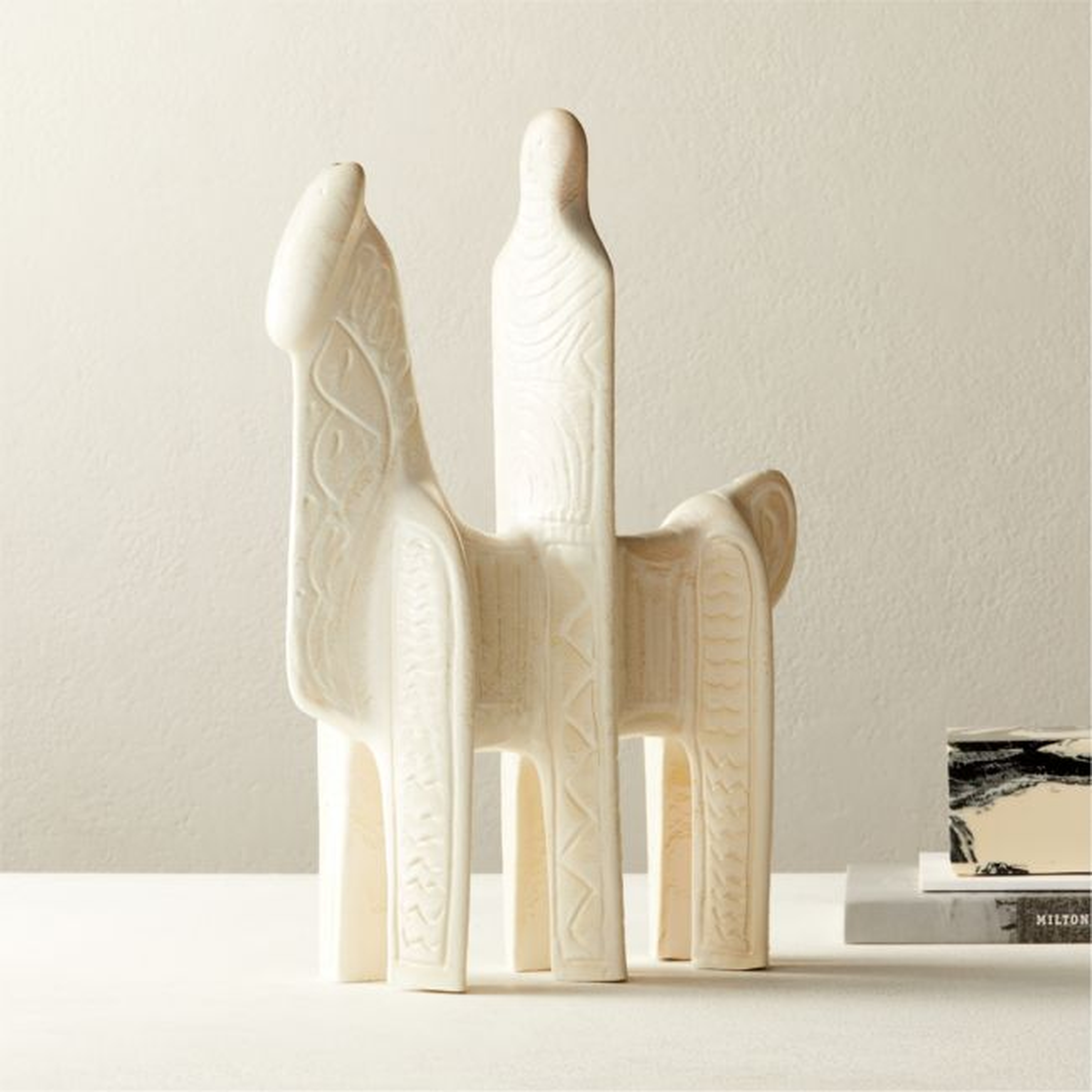 Don Chisciotte Ivory Object - CB2
