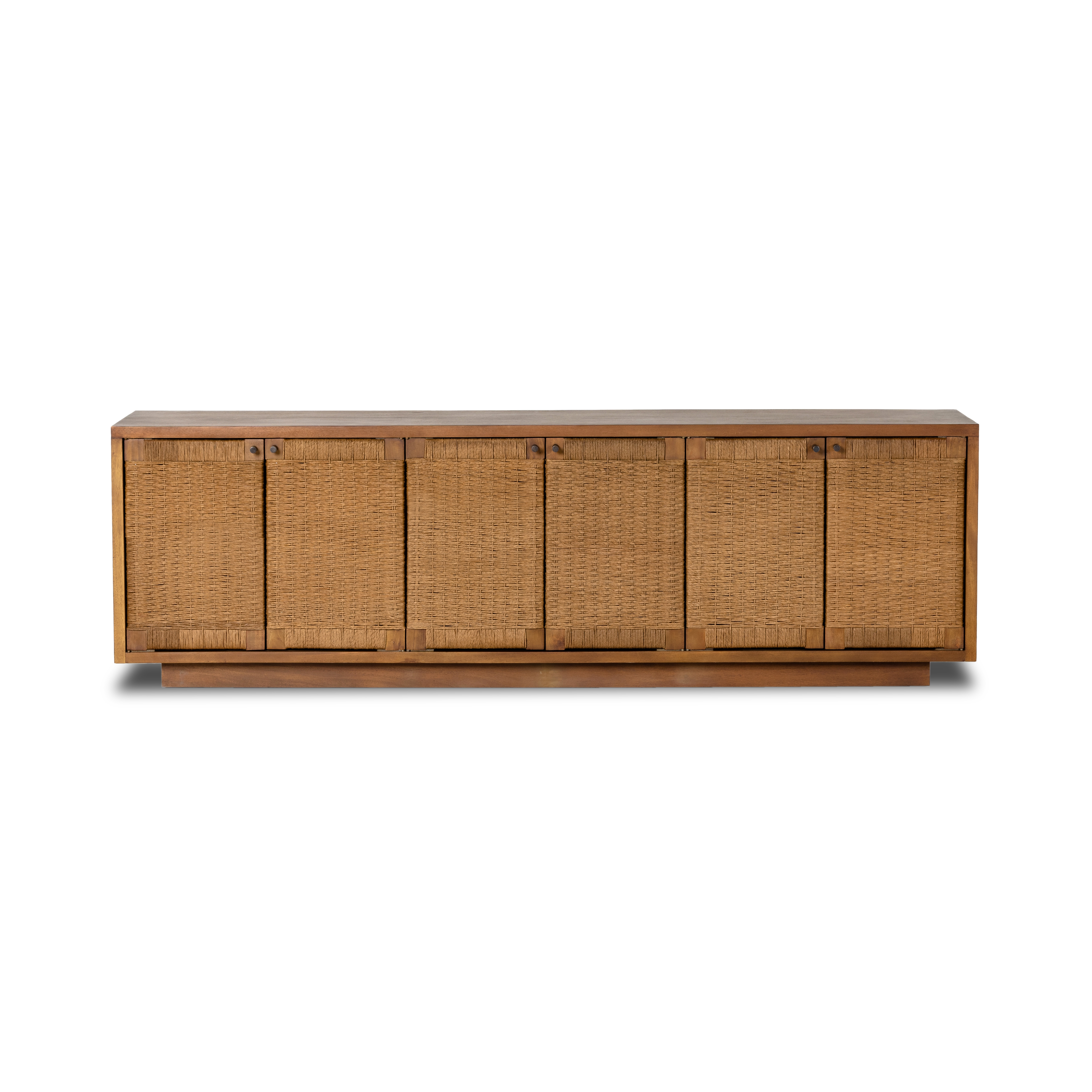 Macklin Media Console-Light Mahogany - Four Hands