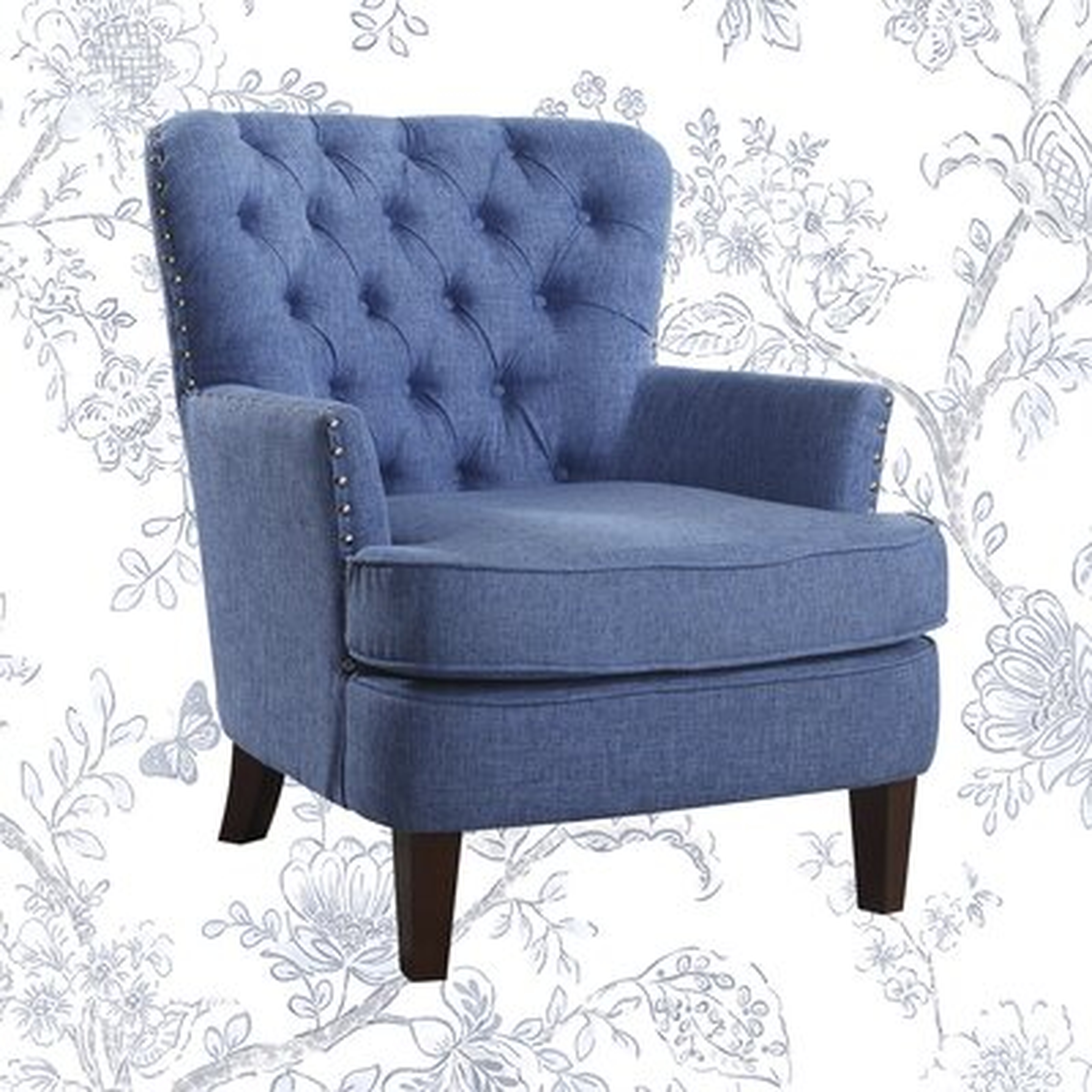 Cheekwood Armchair, Blue - Wayfair