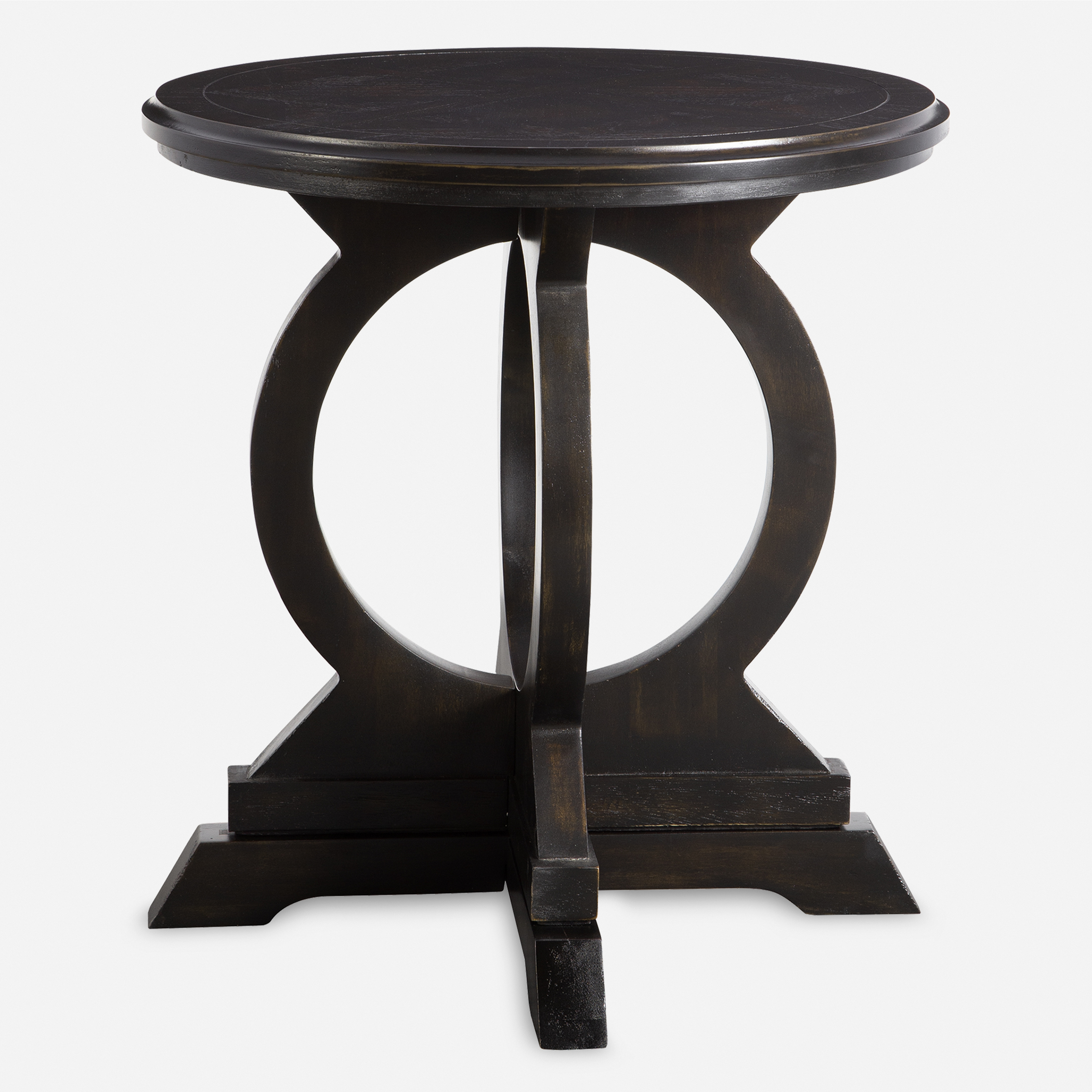 Maiva Black Side Table - Uttermost