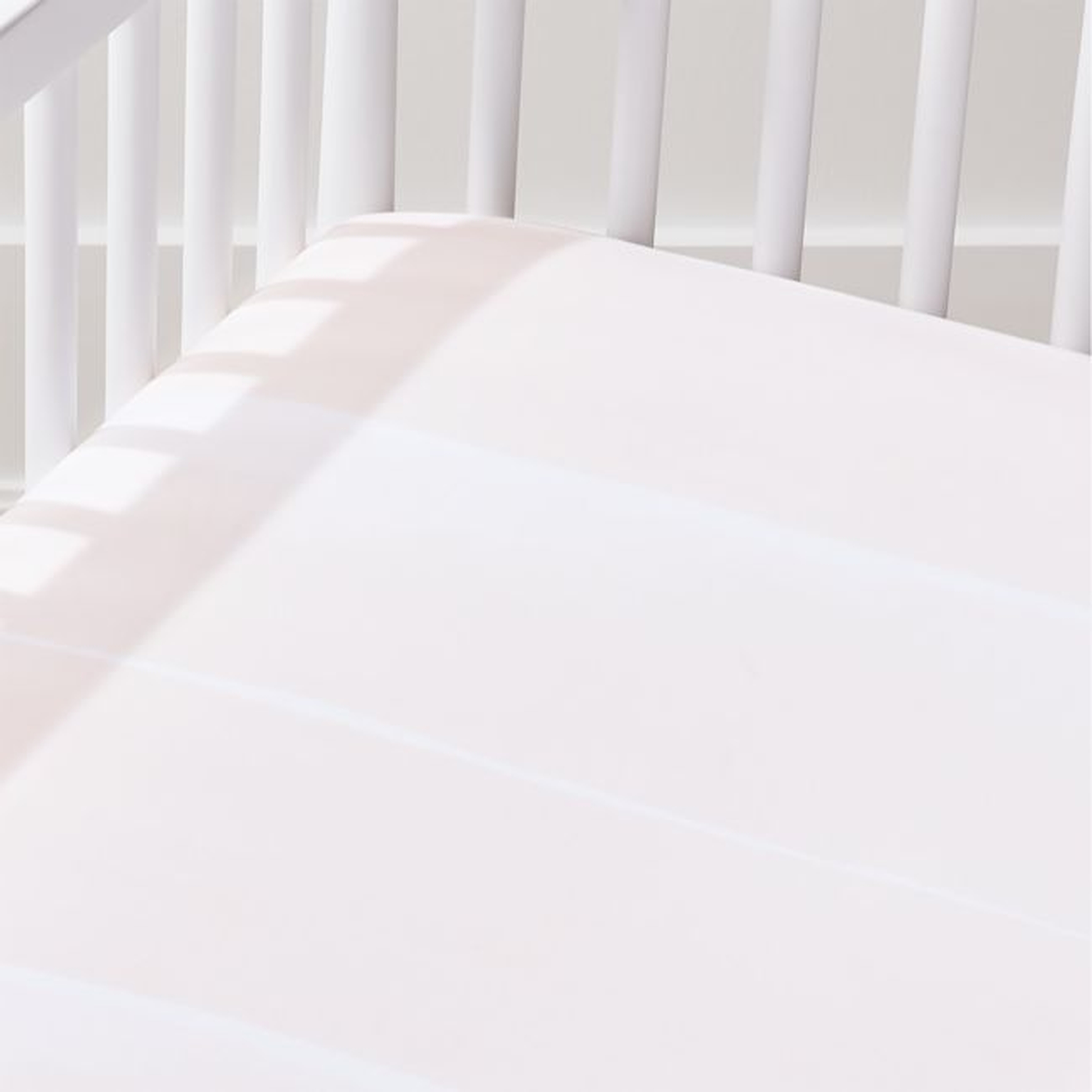Organic Brushstroke Crib Fitted Sheet - Crate and Barrel