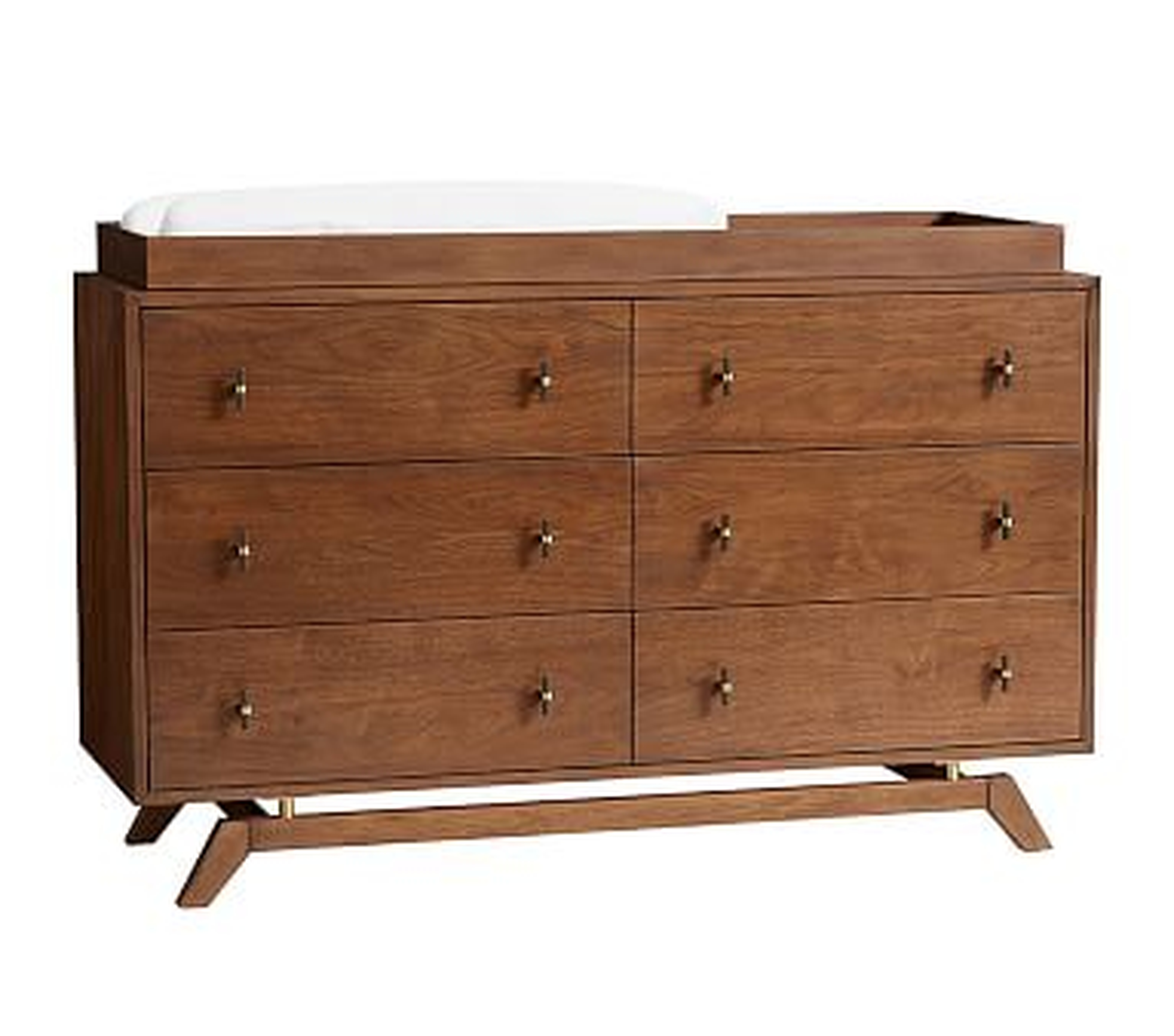 Lennox Extra Wide Dresser and Topper Set, Dark Walnut, In-Home Delivery - Pottery Barn Kids