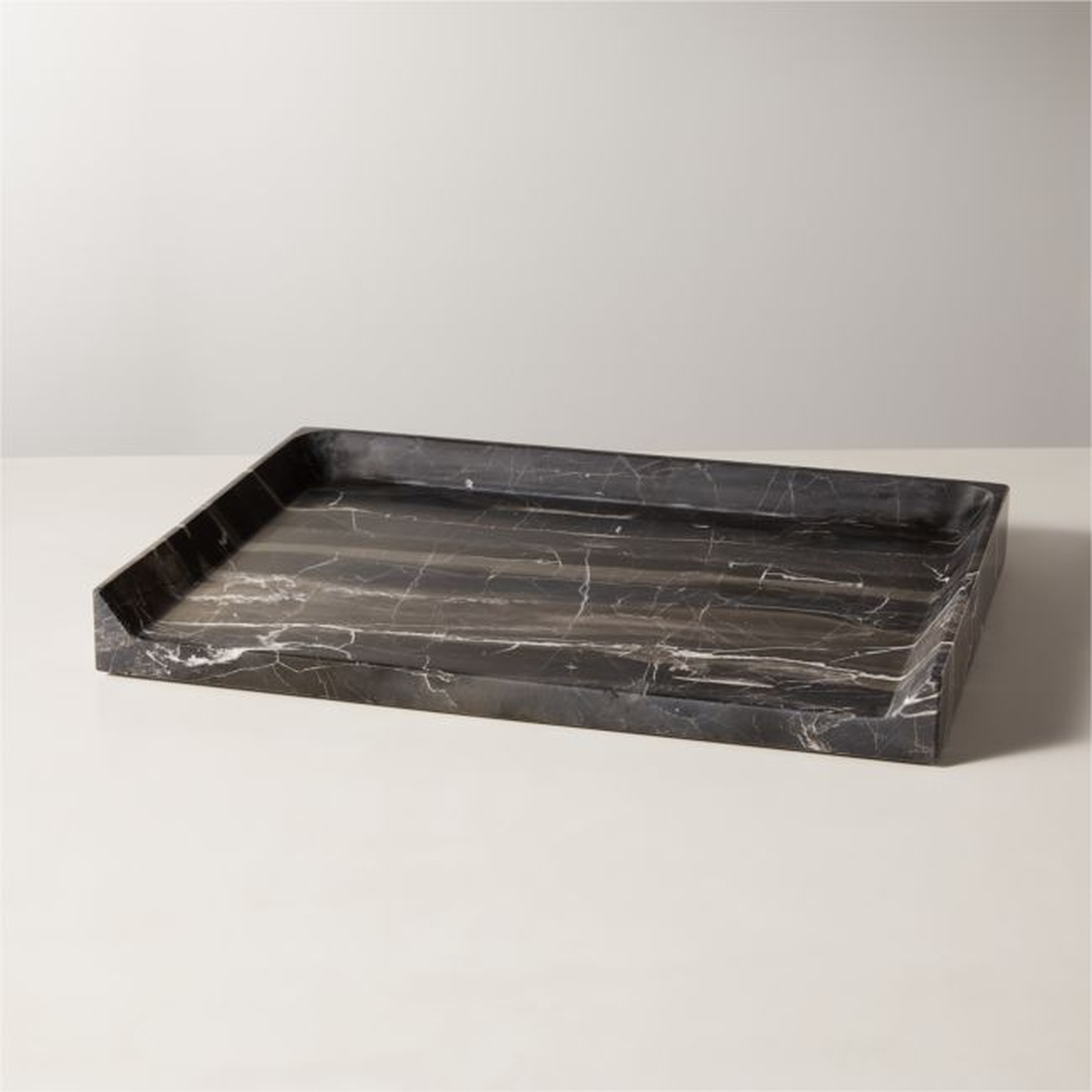 Strata Marble Letter Tray - CB2