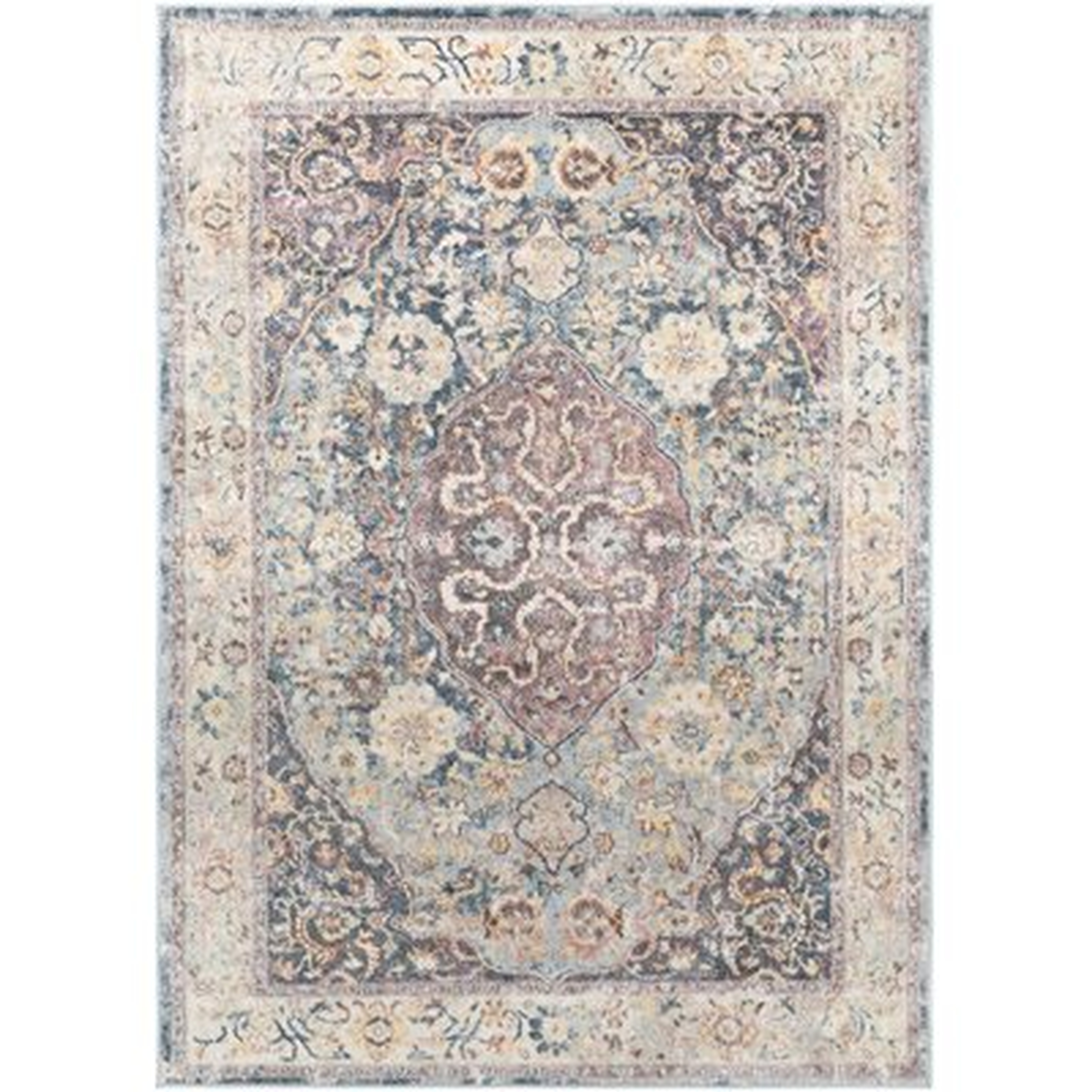 Coronita Updated Traditional Beige Area Rug - Wayfair