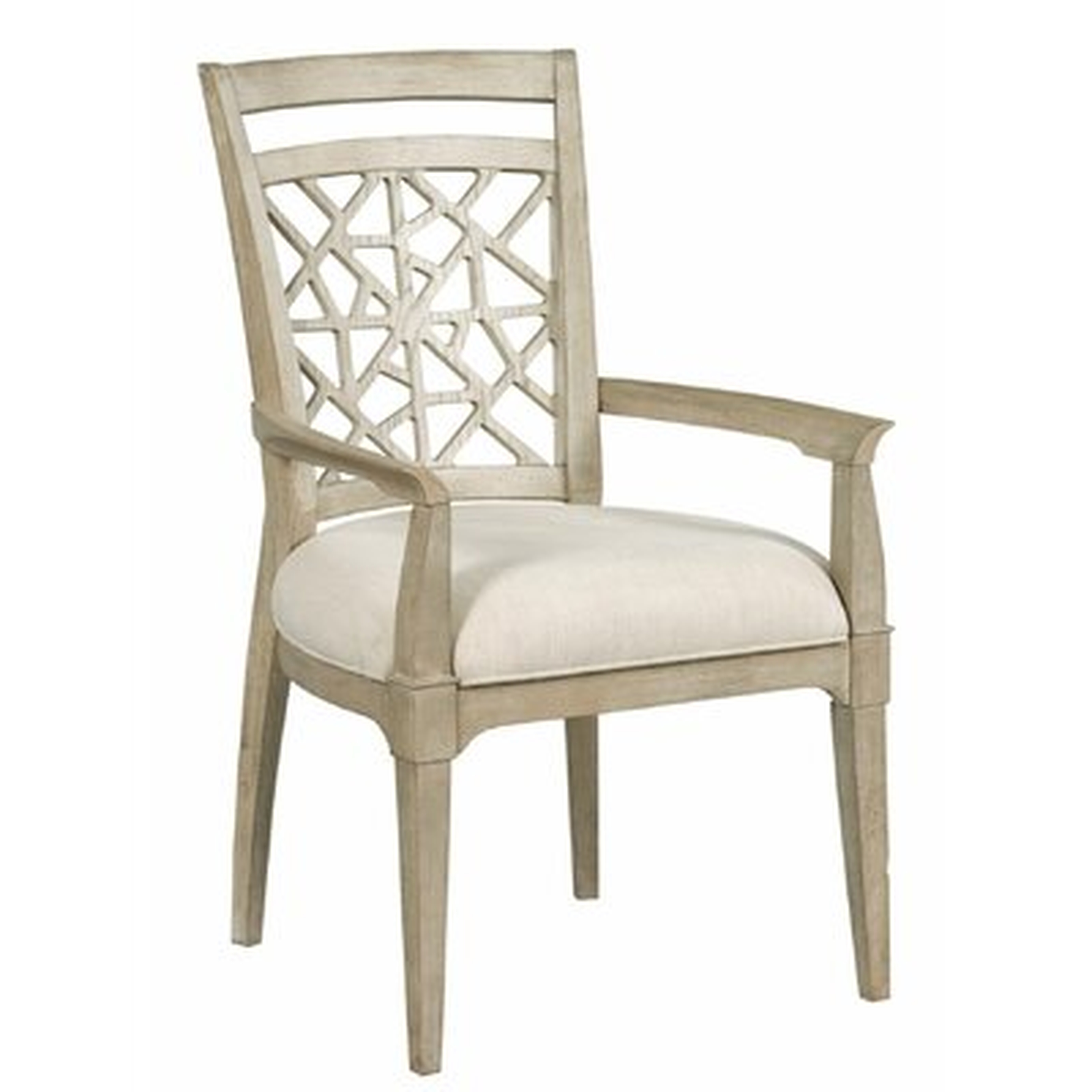 Rodgers Upholstered Arm Chair in Oyster (Set of 2) - Wayfair