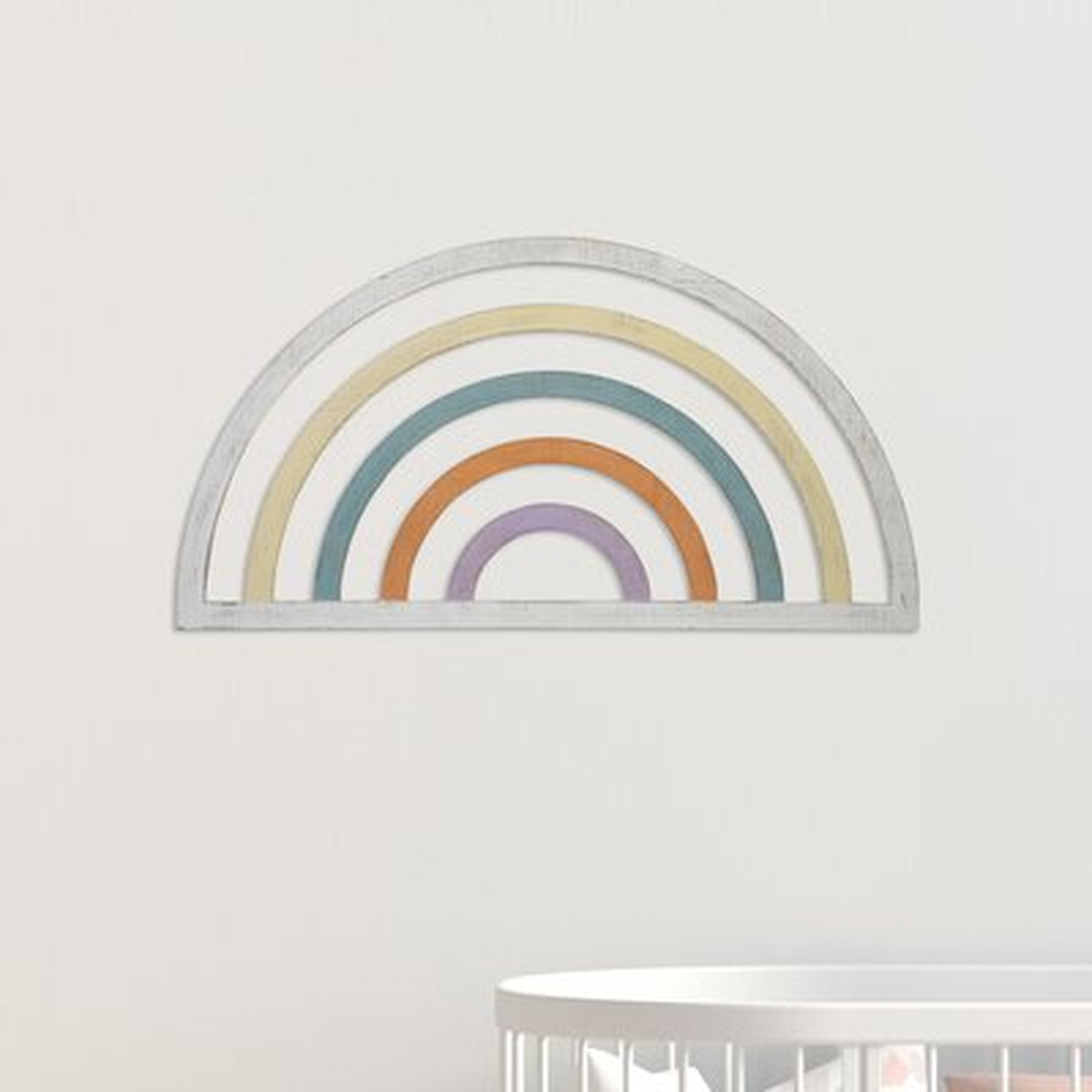 Bude Wood Rainbow 3D Wall Decor - Wayfair