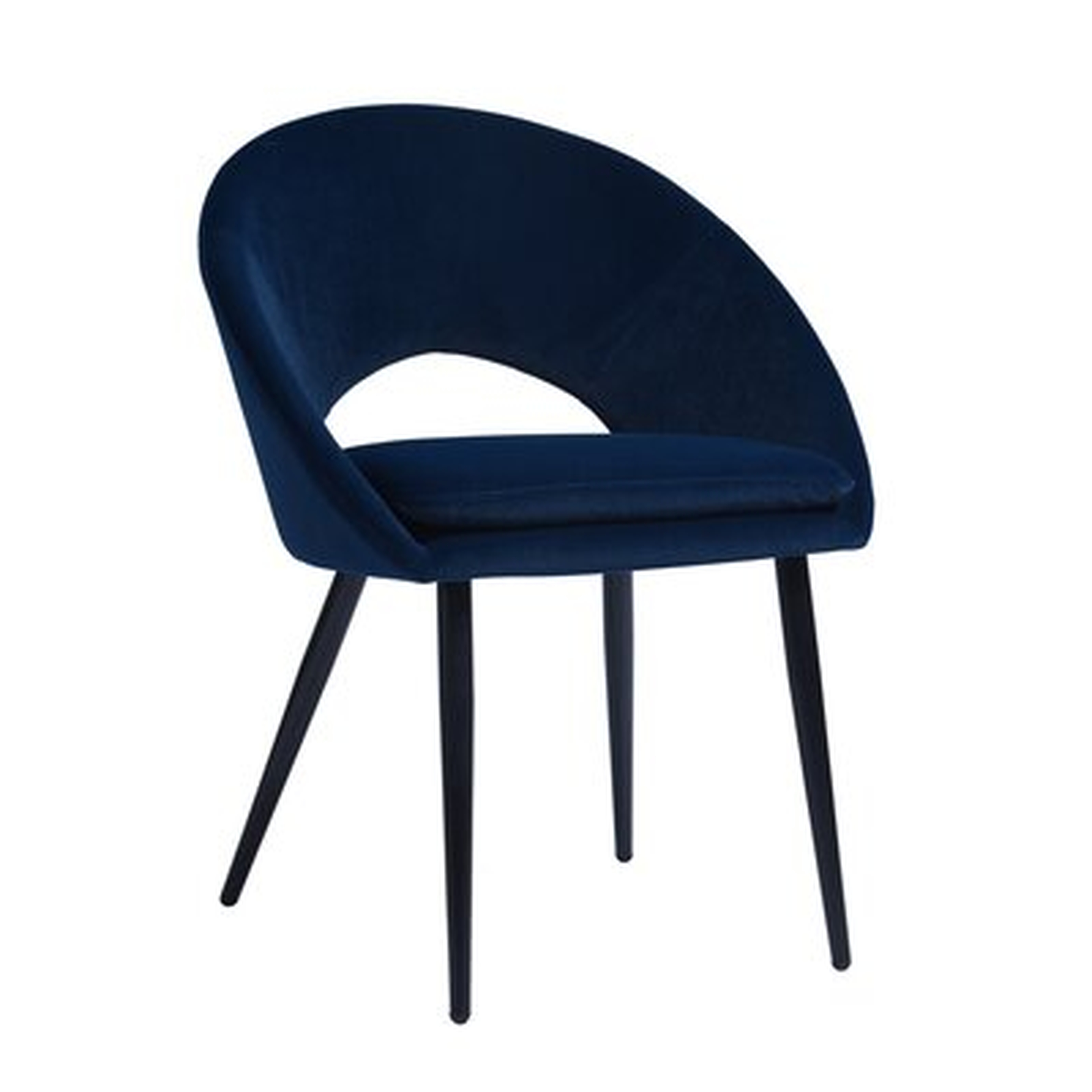 Franko Velvet Upholstered Side Chair - Wayfair