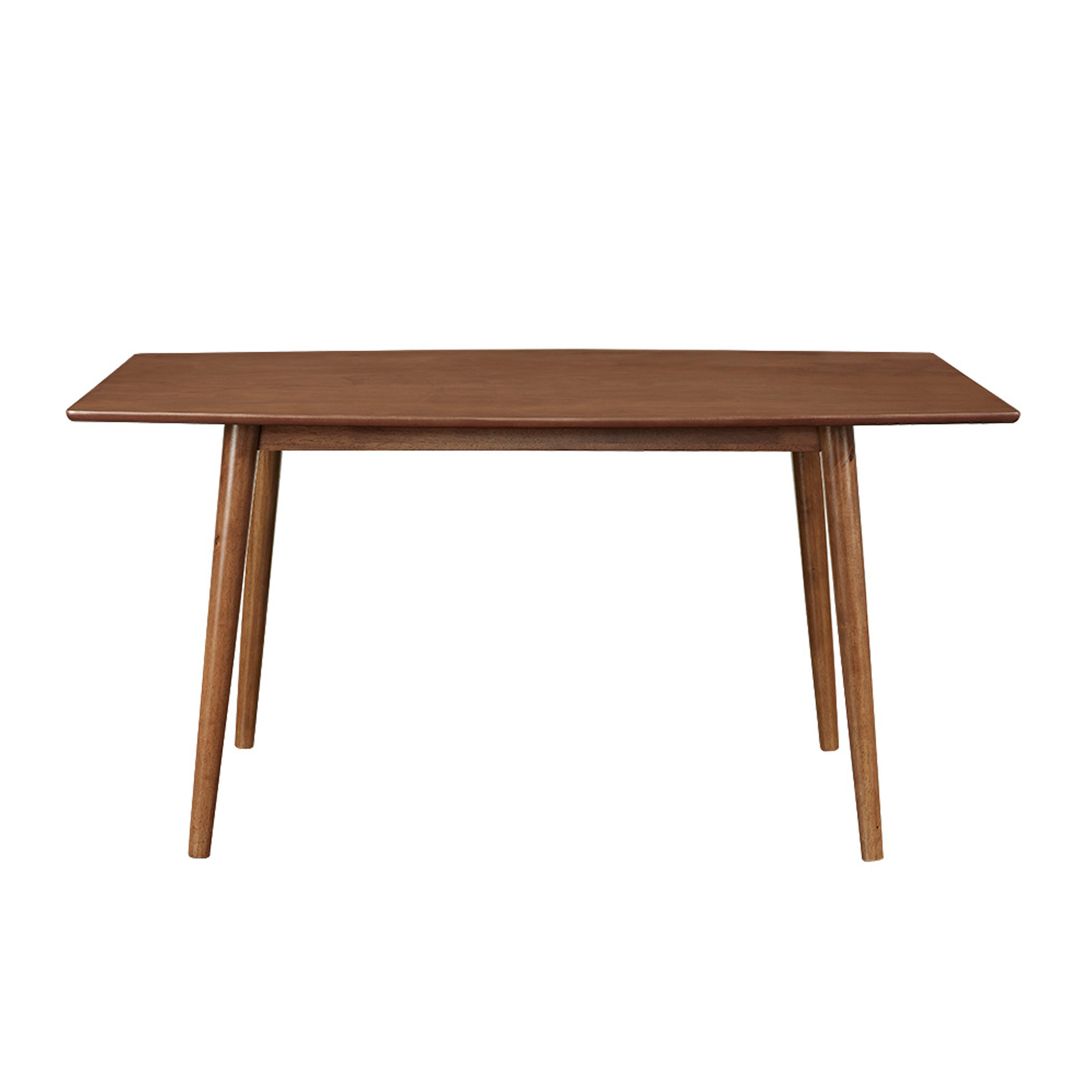 60" Mid Century Wood Dining Table - Acorn - Walker Edison