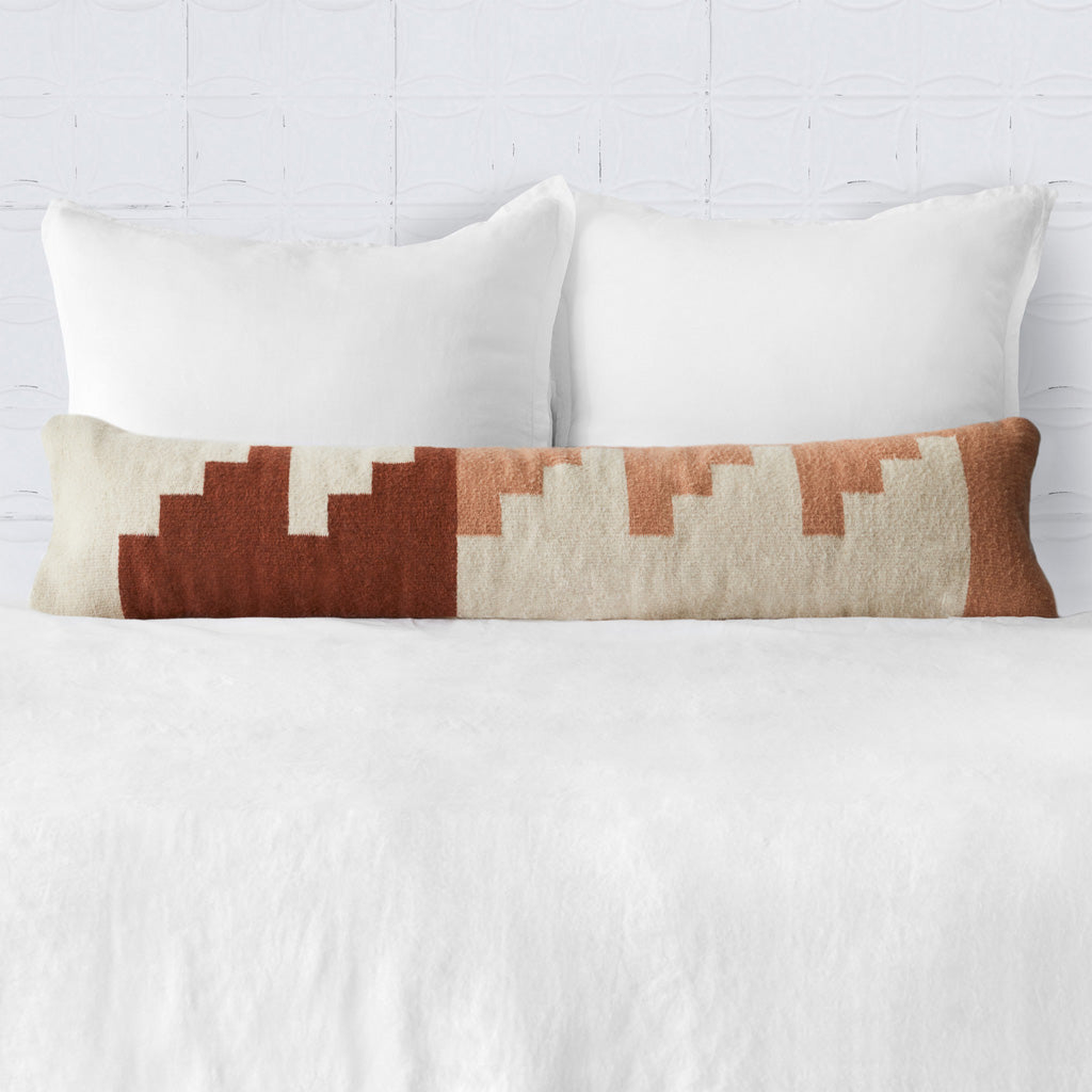 The Citizenry Villa Lumbar Pillow | Ivory - The Citizenry