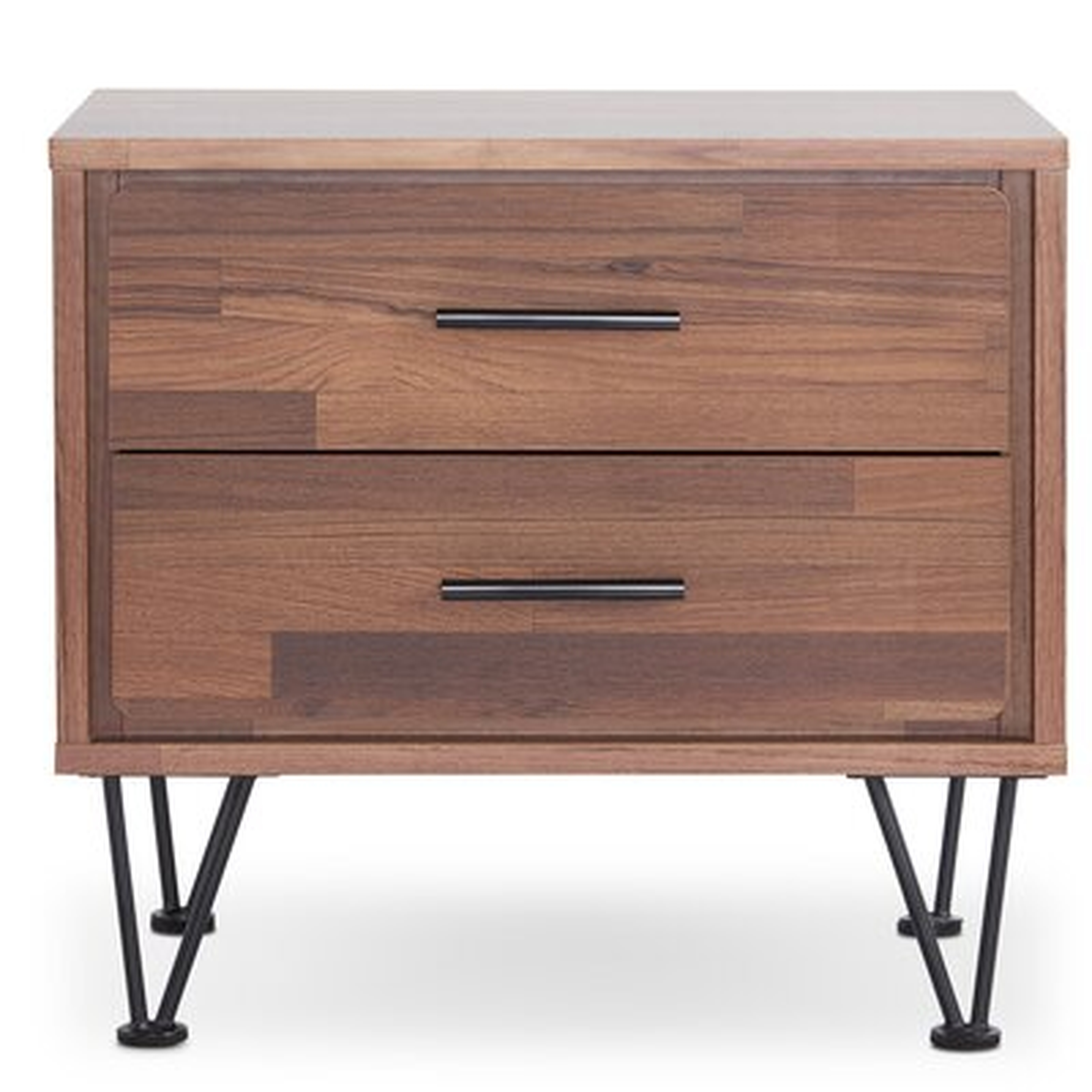 Wolfe 2 Drawer Nightstand - AllModern