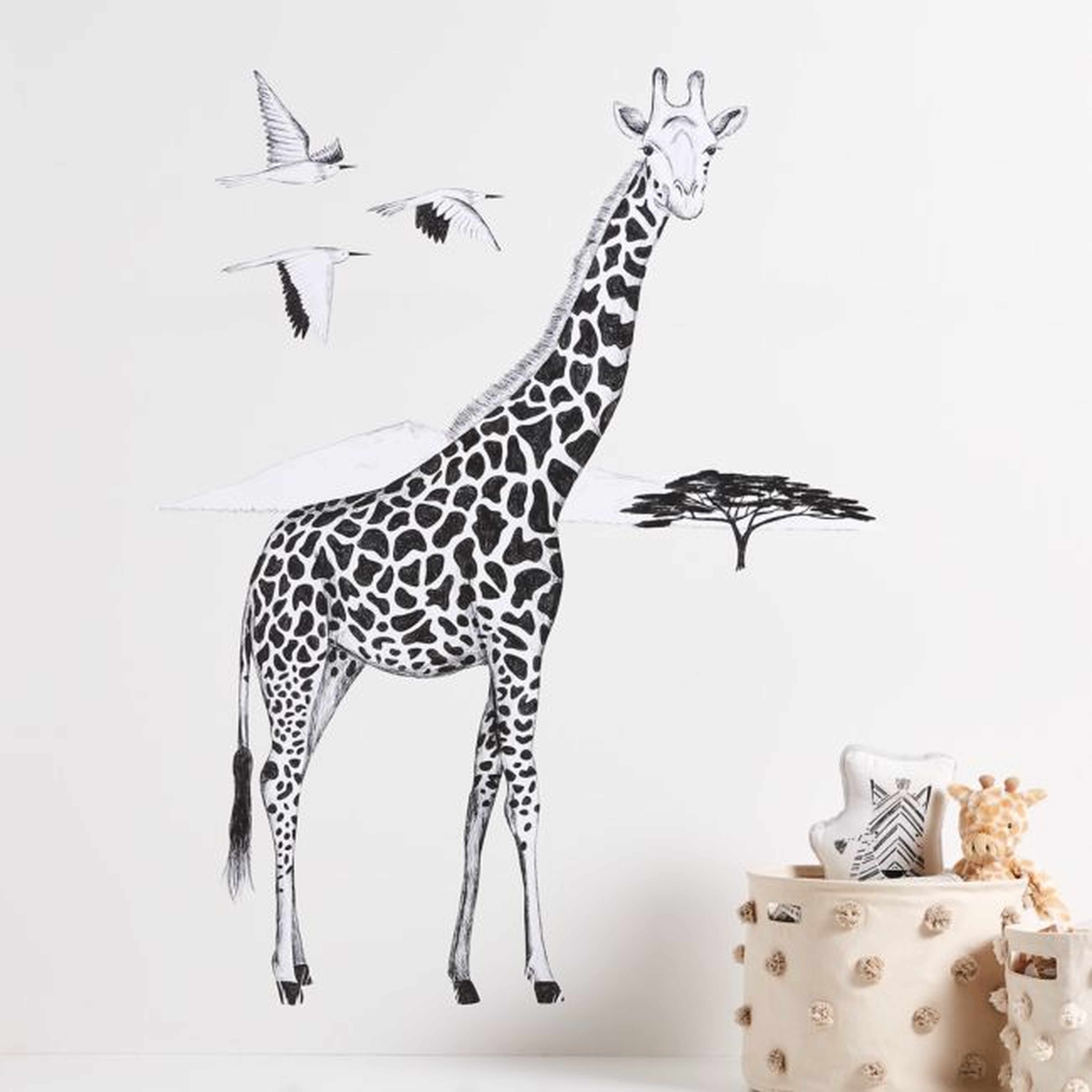 Giraffe Wall Decal - Crate & Kids