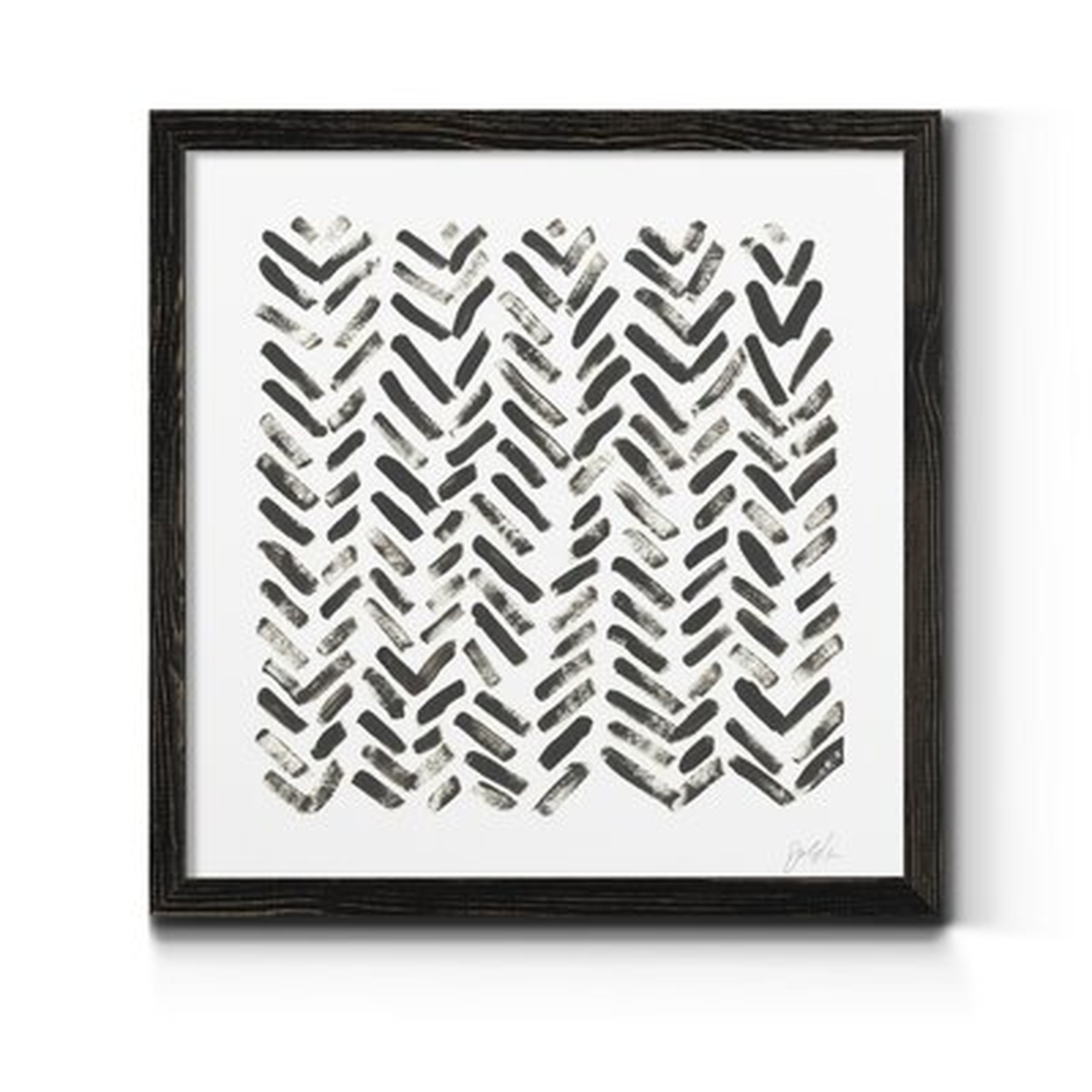 Mixed Signals VII - Picture Frame Print on Canvas - Wayfair