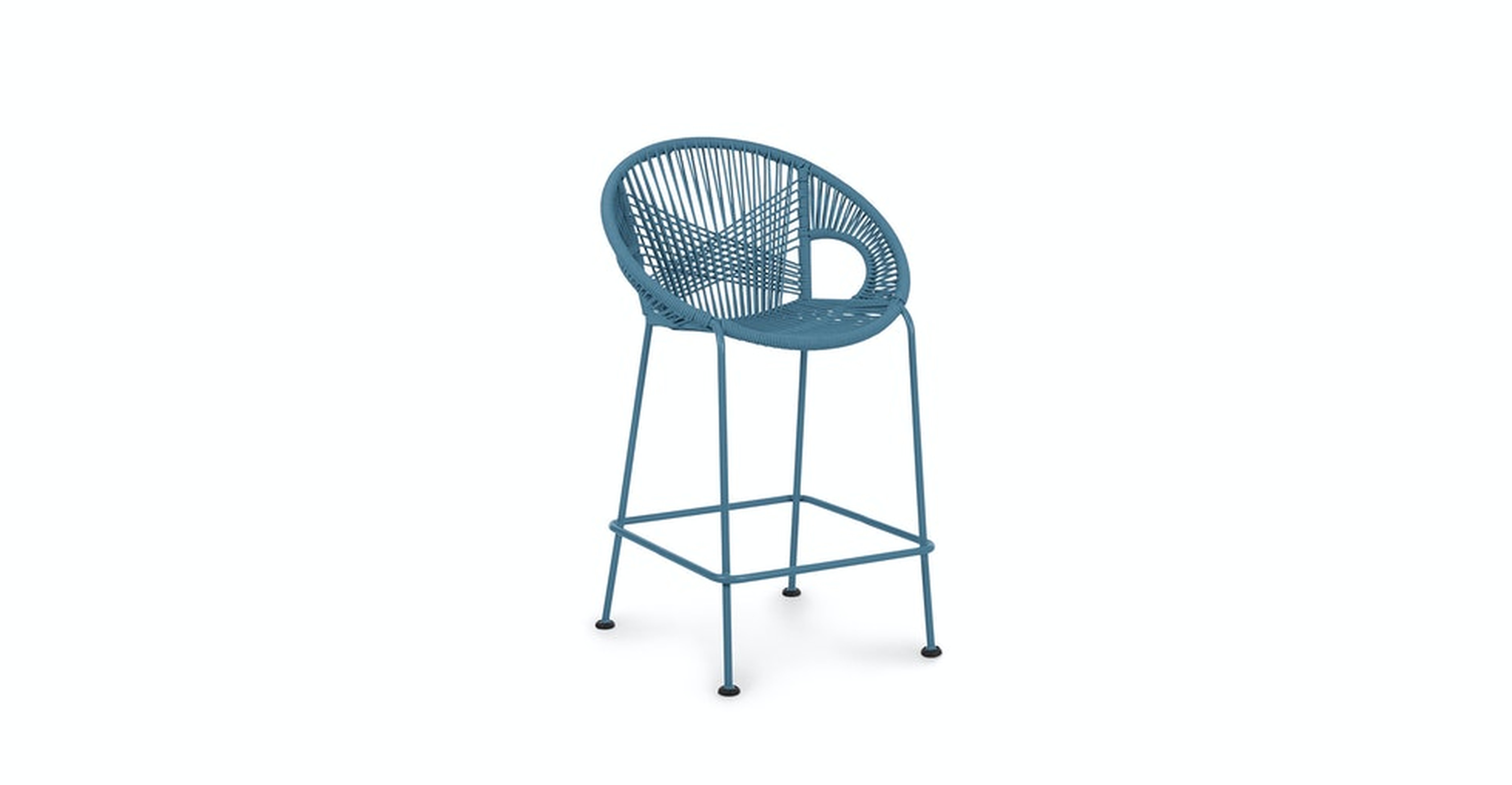 Kasiko Outdoor Counter Stool - Storm Blue - Article