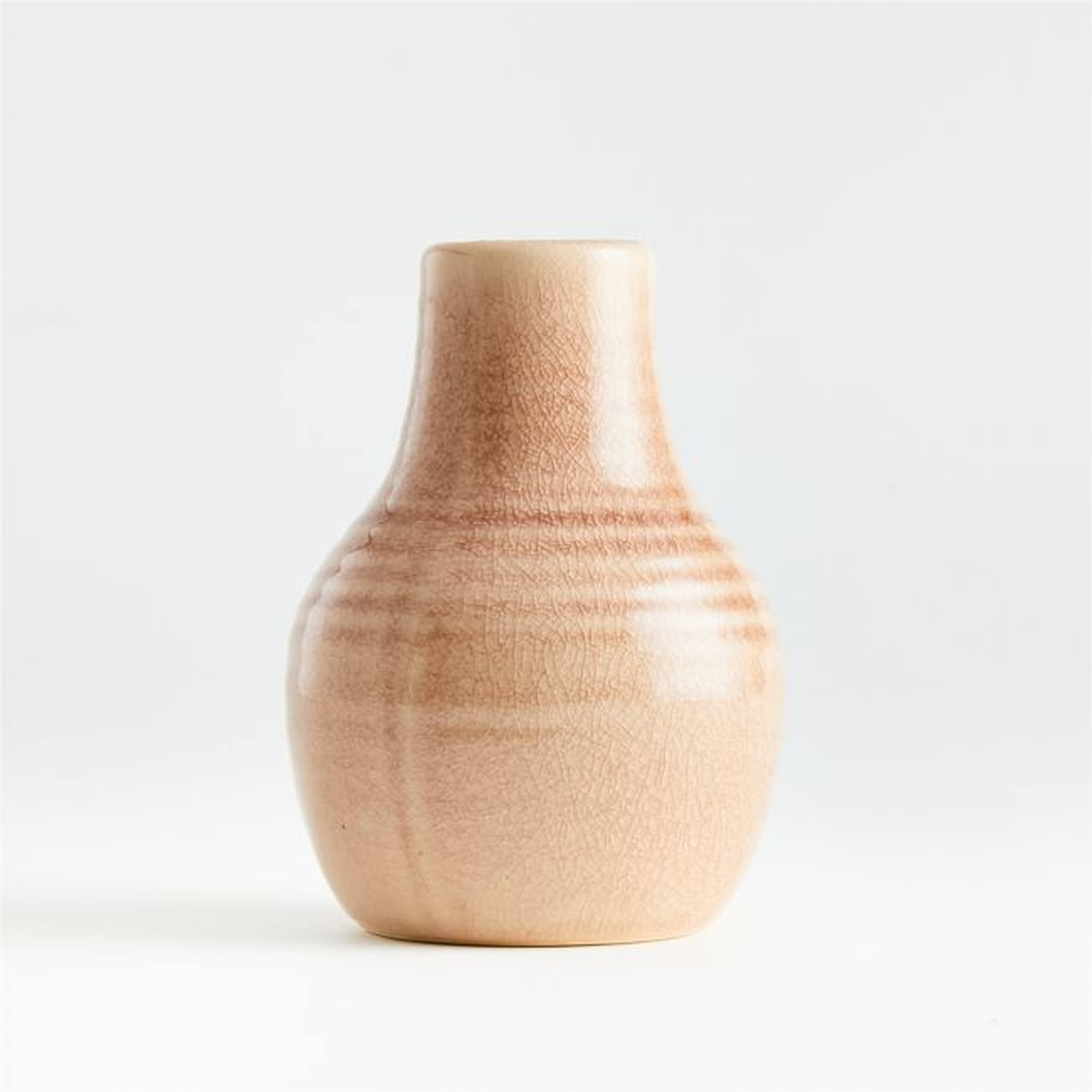 Patine Sand Bud Vase - Crate and Barrel