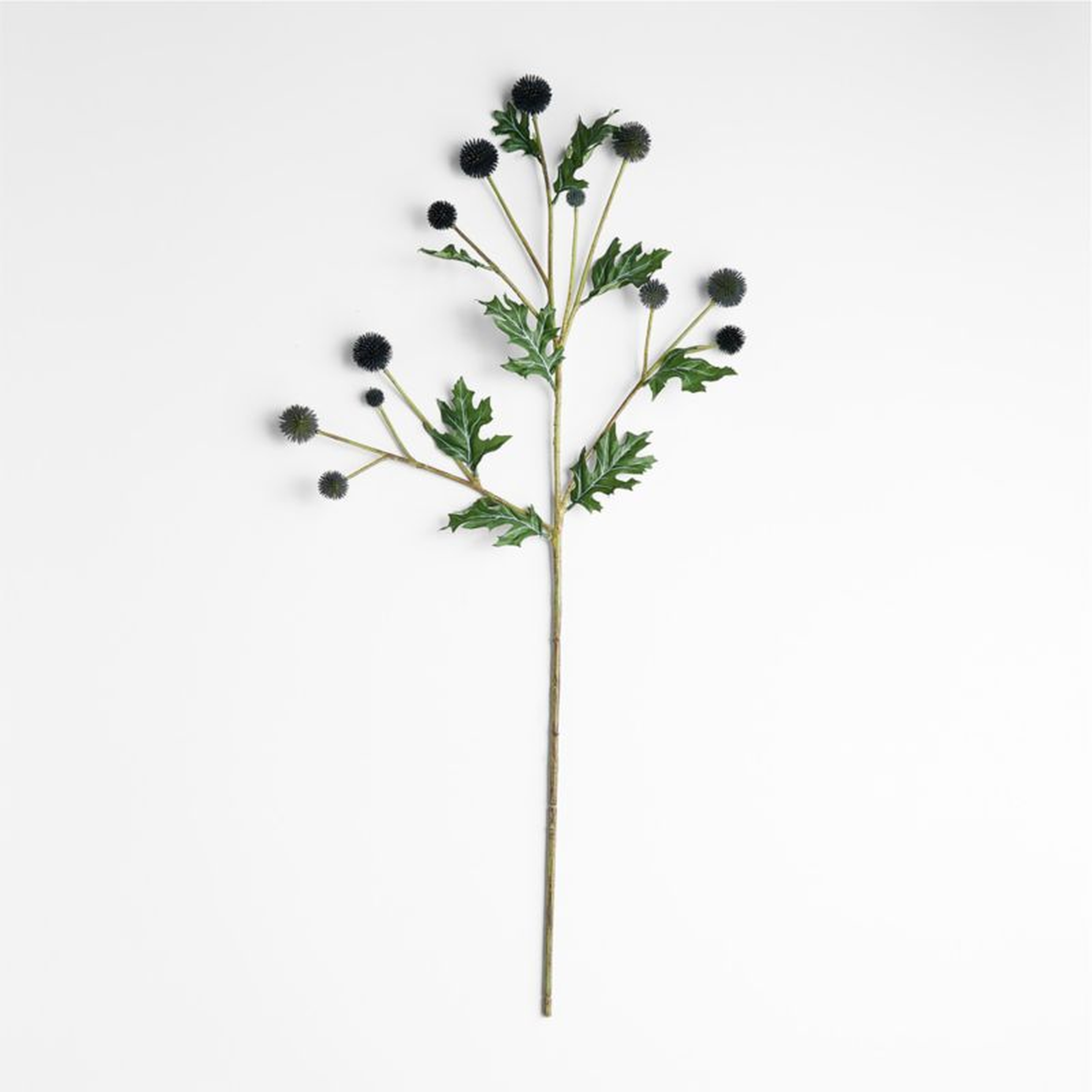 Faux Navy Thistle Stem - Crate and Barrel