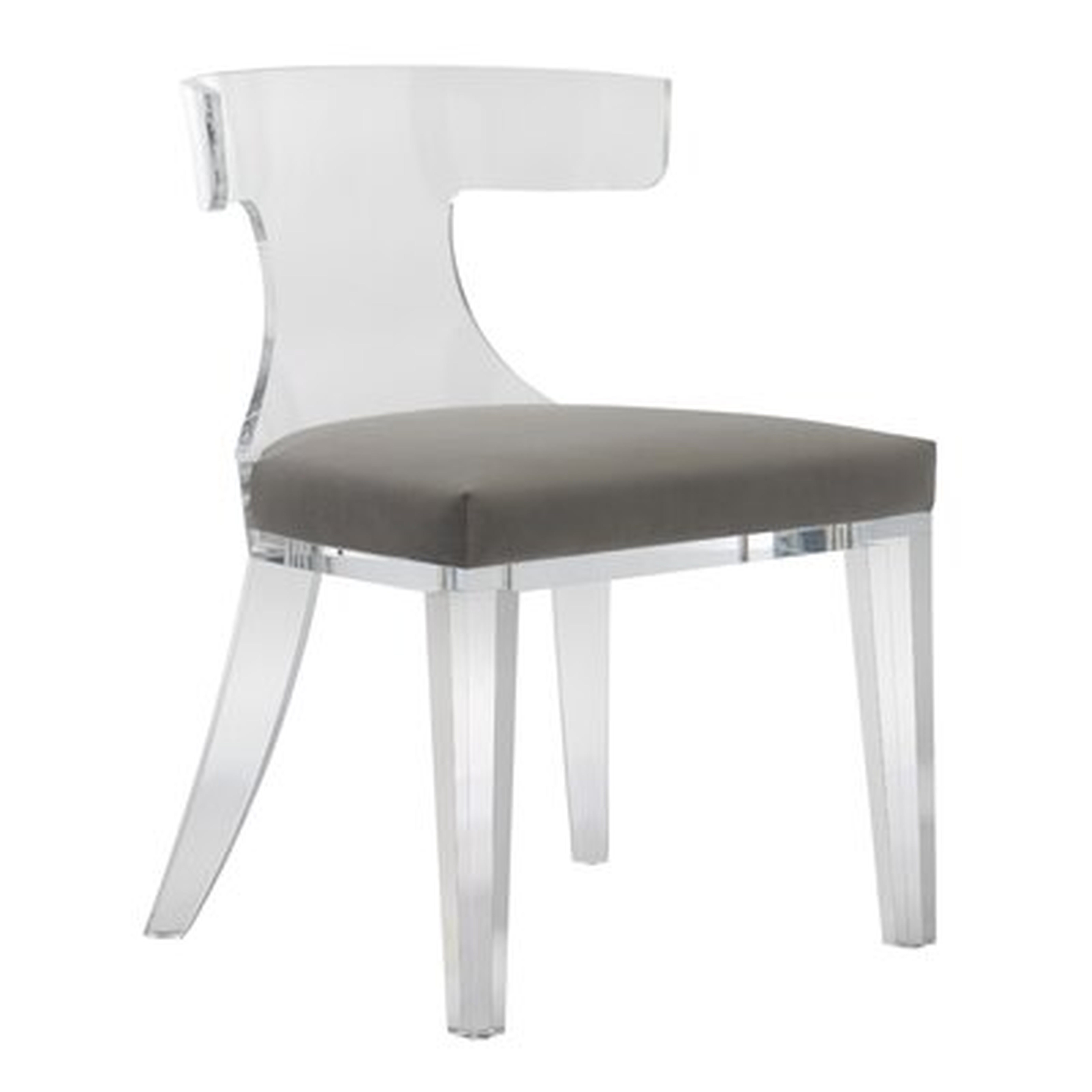 Sana Lucite Upholstered Dining Chair - Wayfair