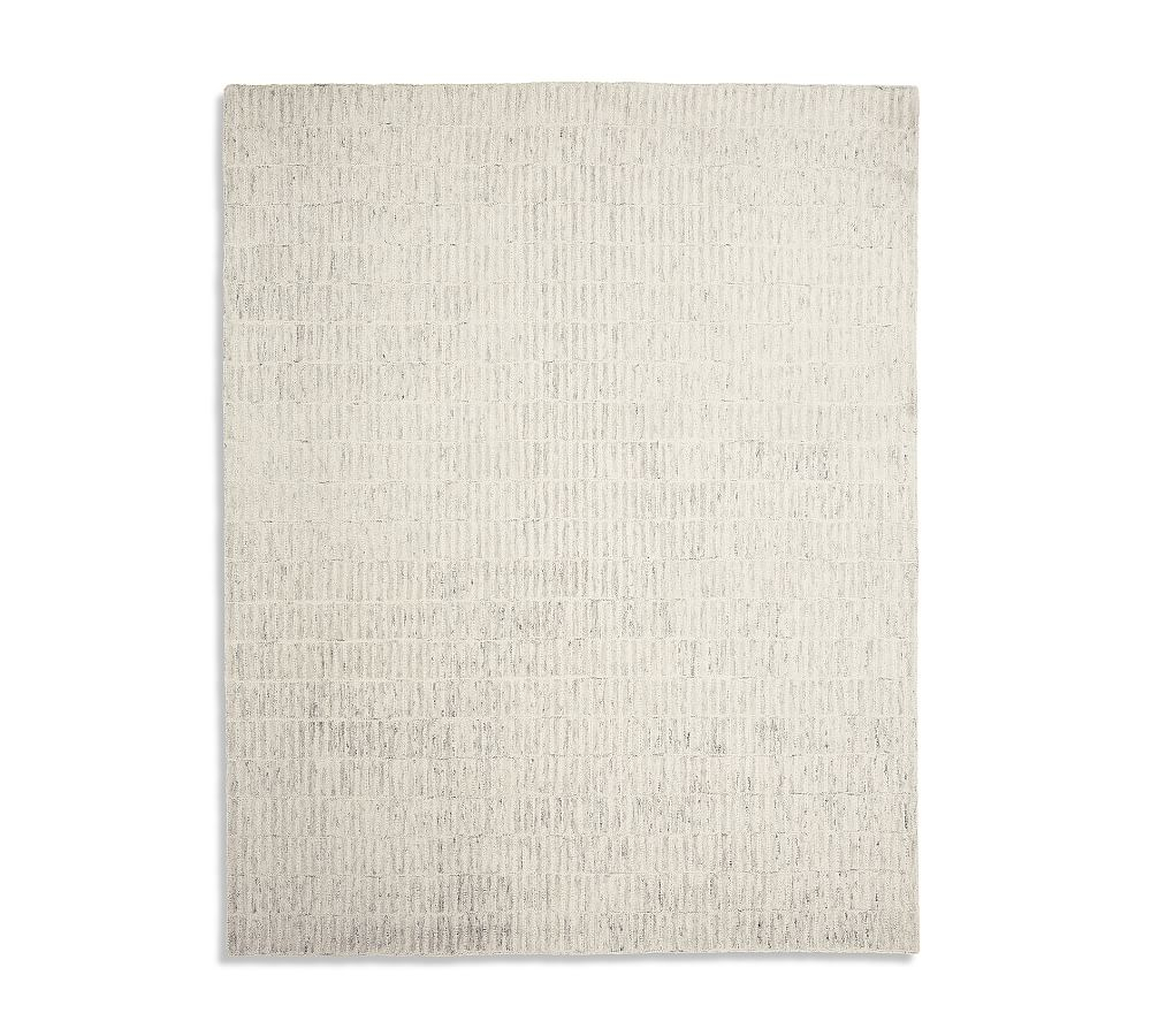 Capitola Hand Tufted Wool Rug , 8 x 10', Gray - Pottery Barn