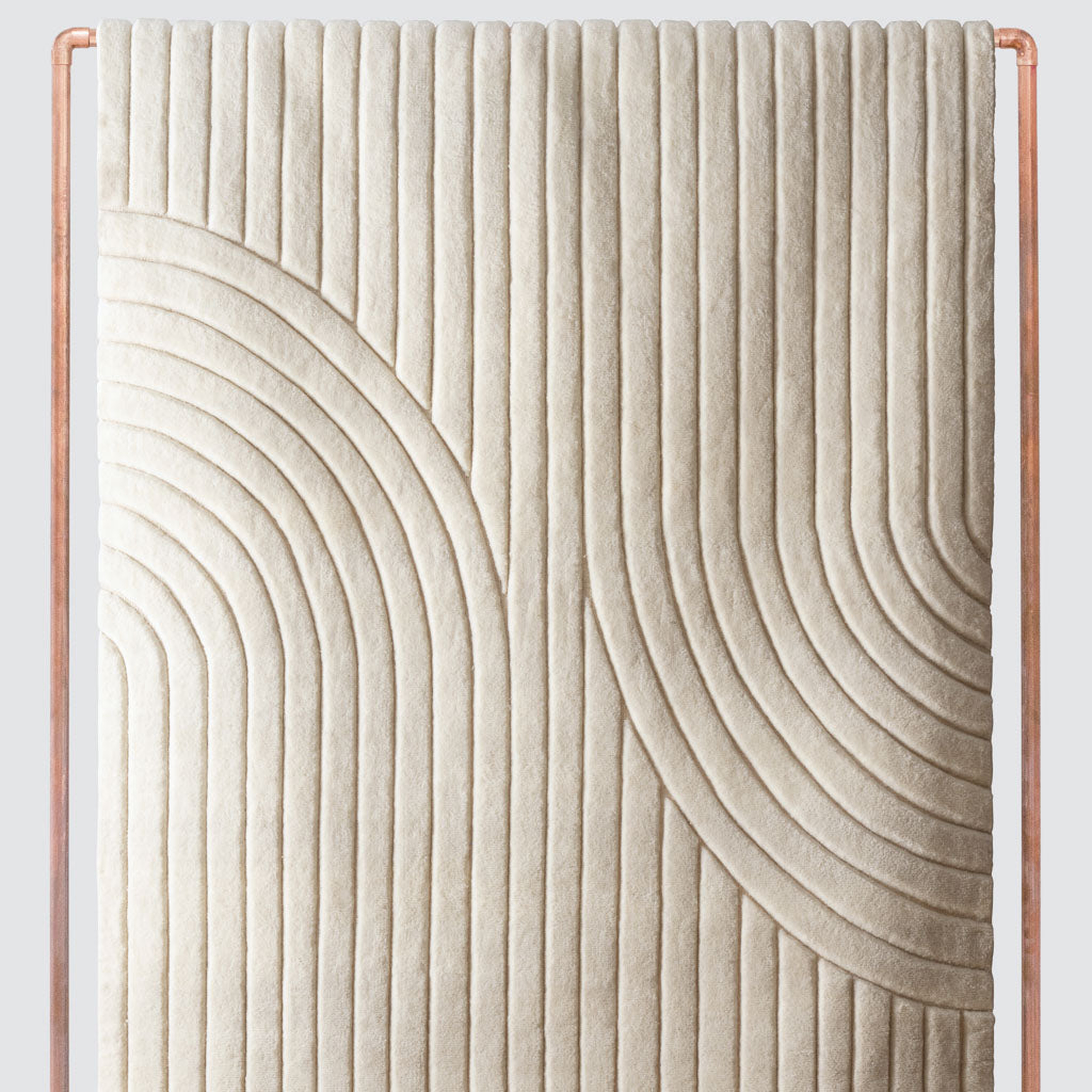 The Citizenry Lalita Hand-Knotted Area Rug | 6' x 9' | Ecru - The Citizenry