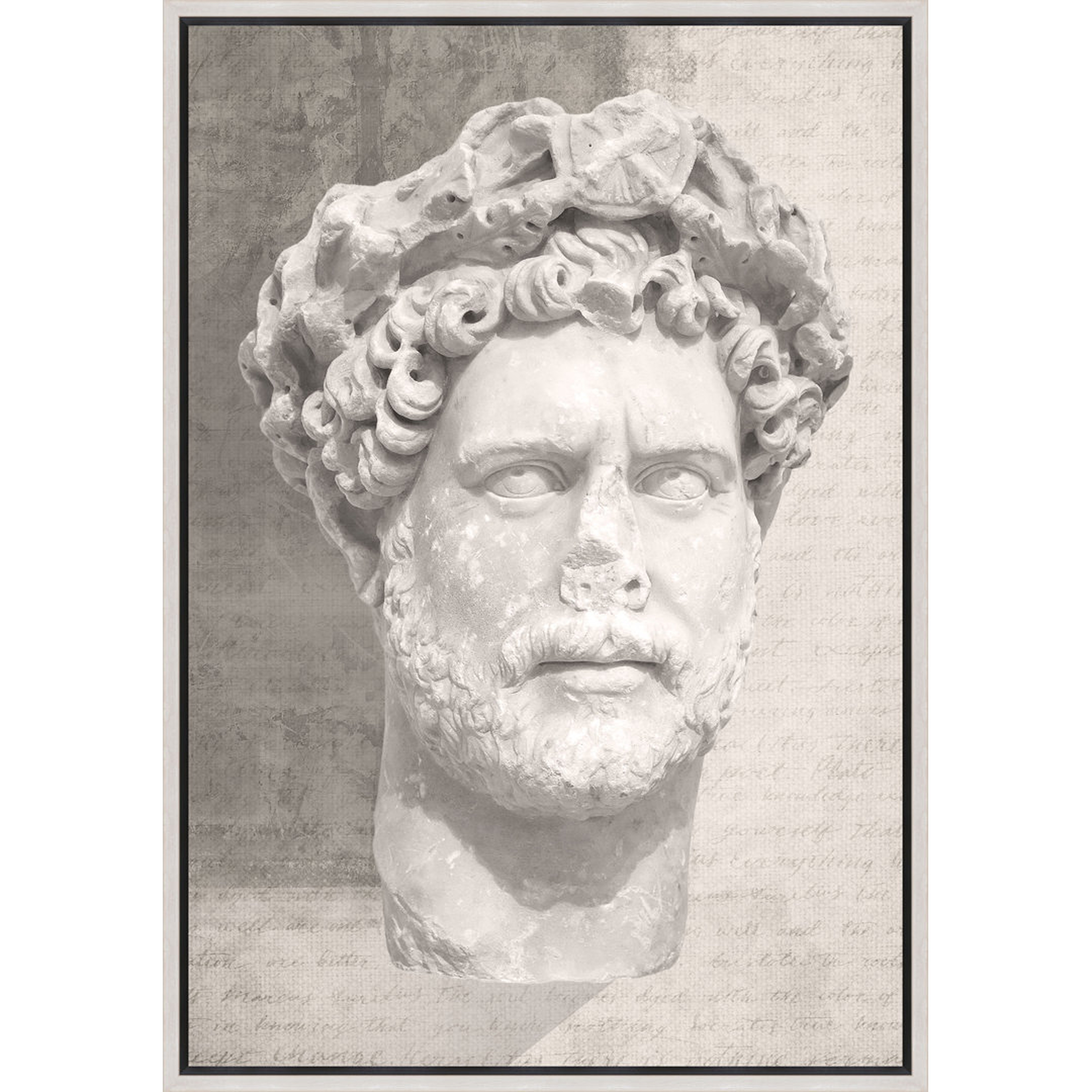 Chelsea Art Studio Greek Statue III by David Brown - Wrapped Canvas Graphic Art - Perigold
