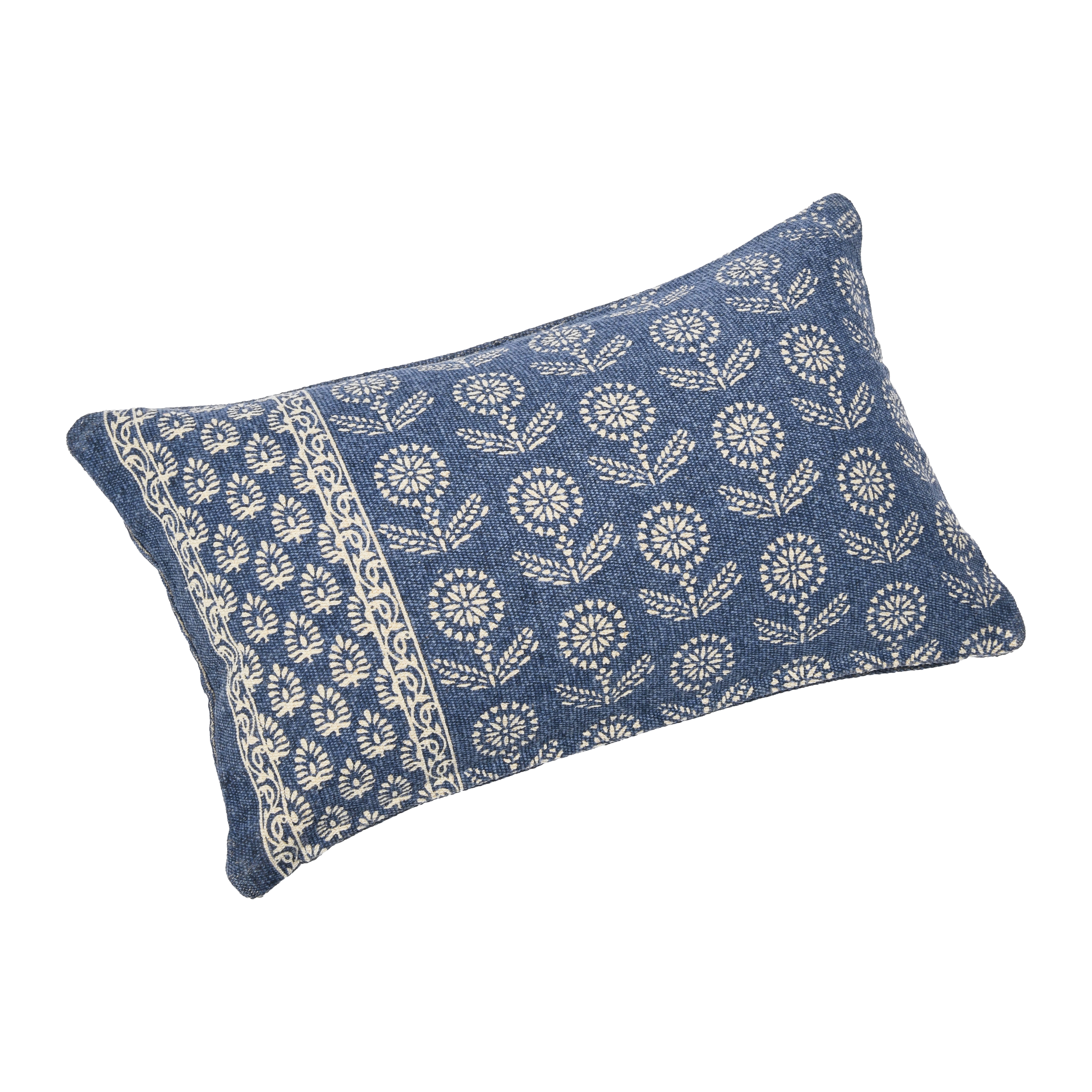 Floral Fields Lumbar Pillow - Creative Co-Op