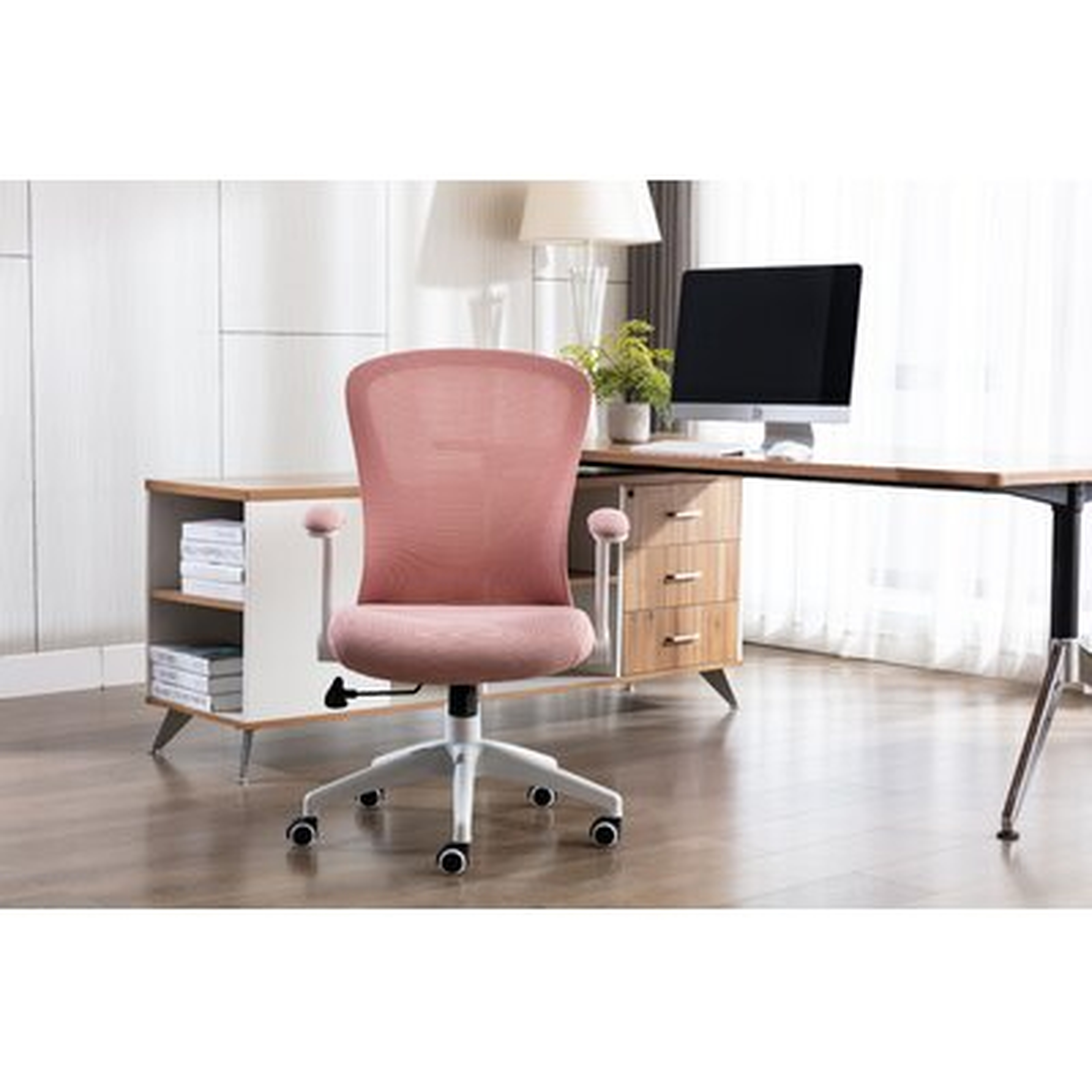 Ergonomic Mesh Chair Computer Chair Home Executive Desk Chair Comfortable Reclining Swivel Chair - Wayfair
