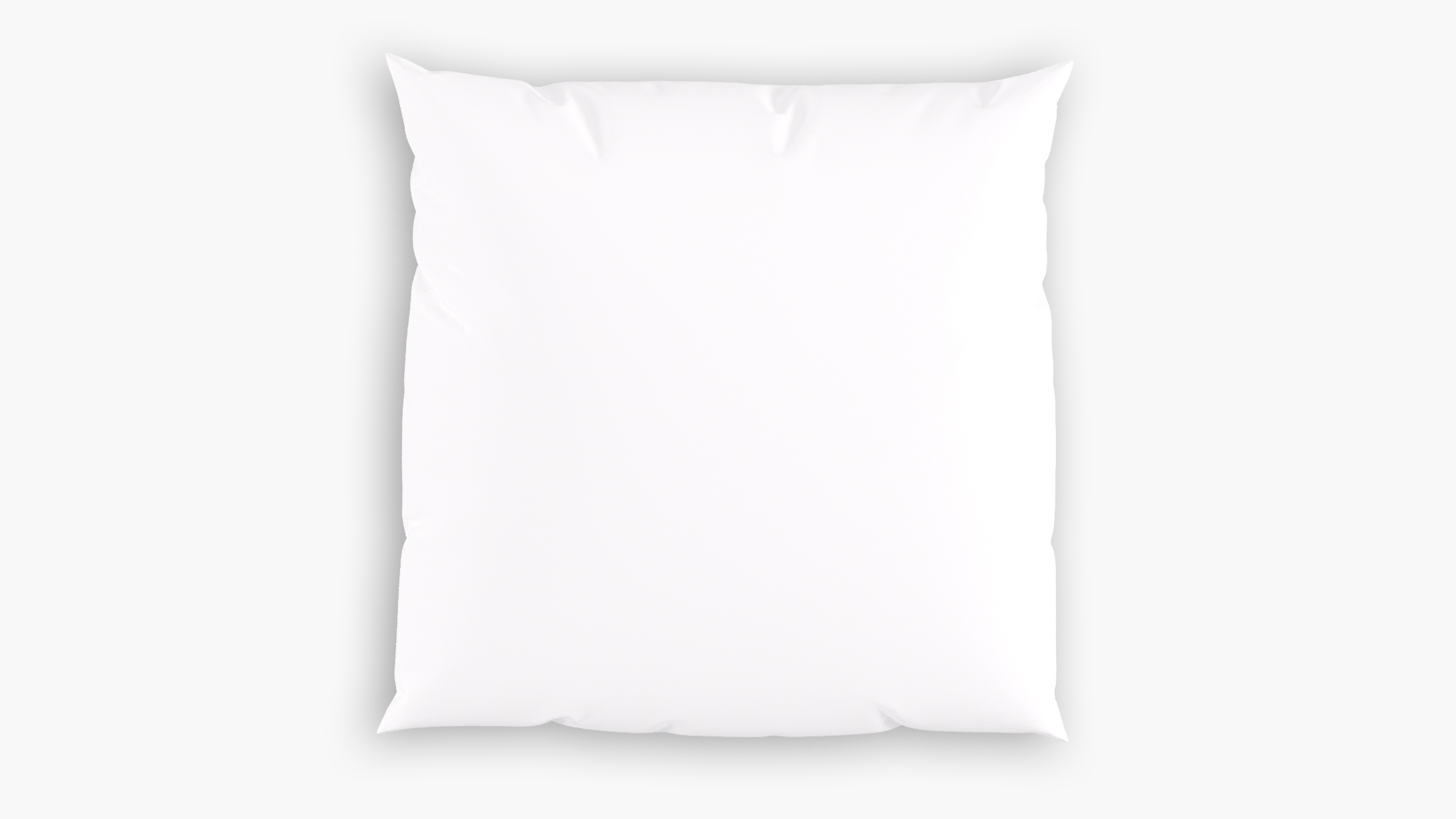 Down Alternative 16" Pillow Insert, Down Alternative Pillow Insert, 16" x 16" - The Inside